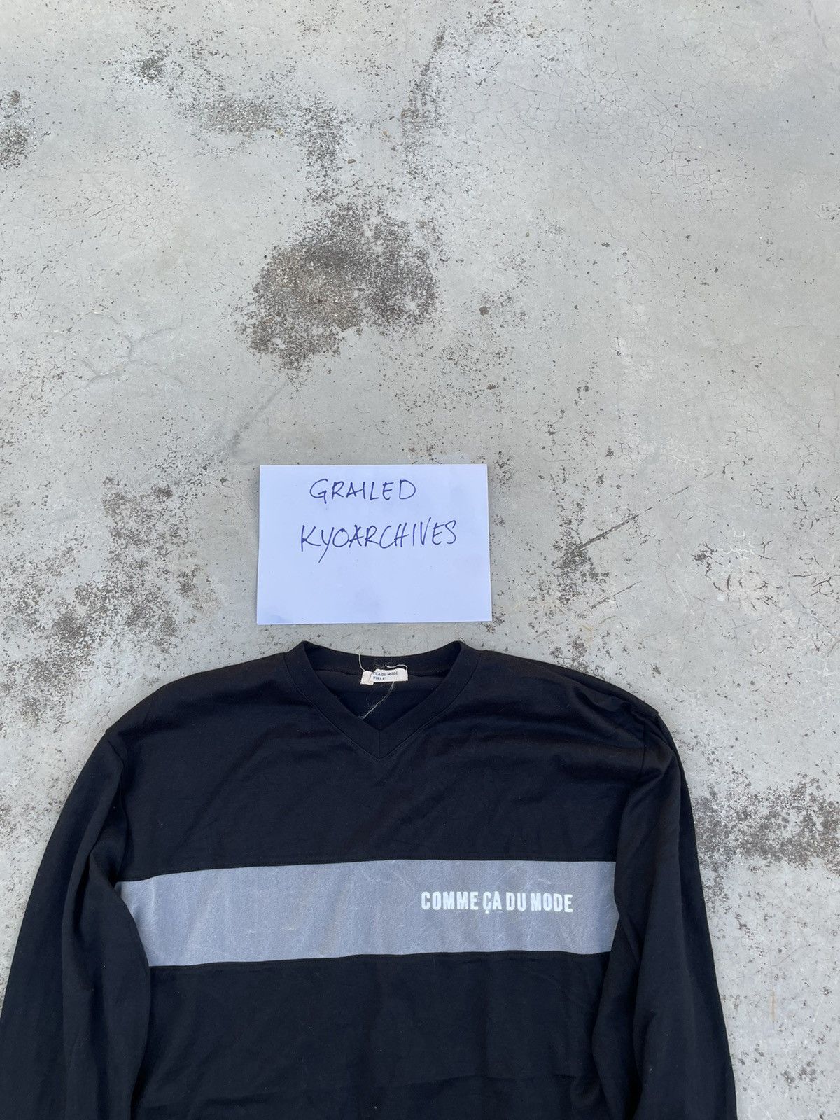 Comme Ca Ism × Japanese Brand COMME CA DU MODE BLACK LONG SLEEVE Size US L / EU 52-54 / 3 - 2 Thumbnail