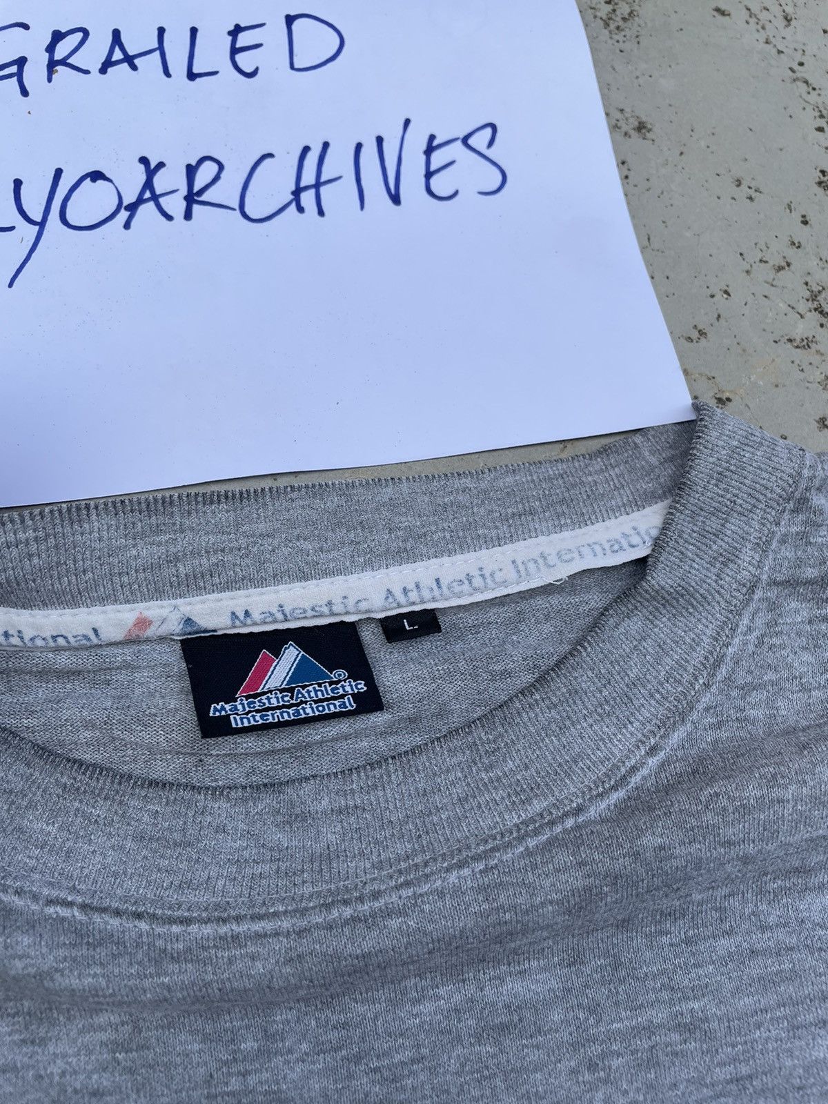 MLB × Majestic × Vintage MARINERS LONG SLEEVE Size US L / EU 52-54 / 3 - 8 Thumbnail