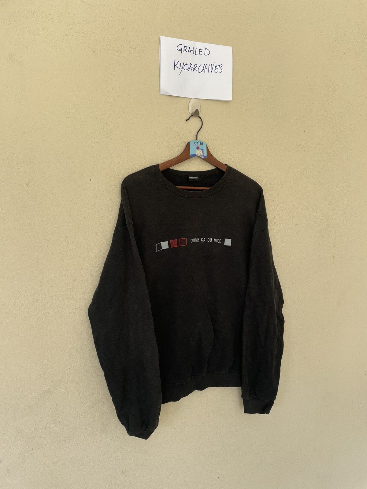 Comme Ca Ism COMME CA DU MODE SWEATSHIRT Size US L / EU 52-54 / 3 - 2 Thumbnail