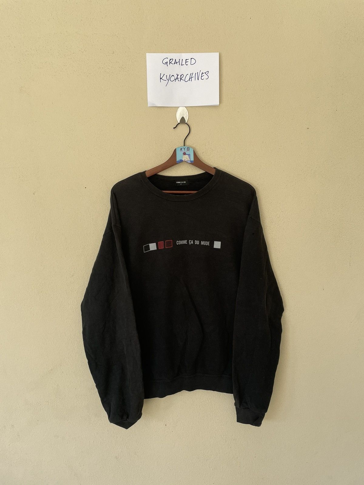 Comme Ca Ism COMME CA DU MODE SWEATSHIRT Size US L / EU 52-54 / 3 - 1 Thumbnail