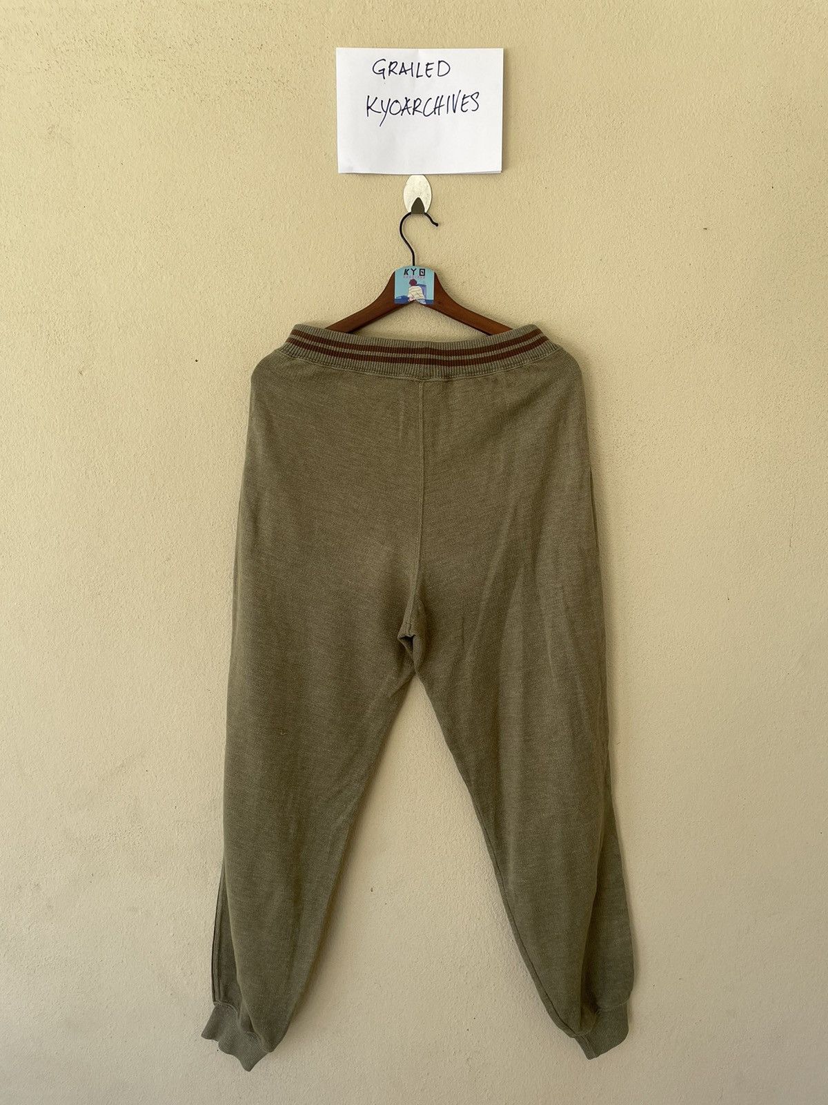 Kansai Yamamoto VINTAGE KANSAI YAMAMOTO UP TO YOU SWEATPANTS Size US 32 / EU 48 - 4 Thumbnail