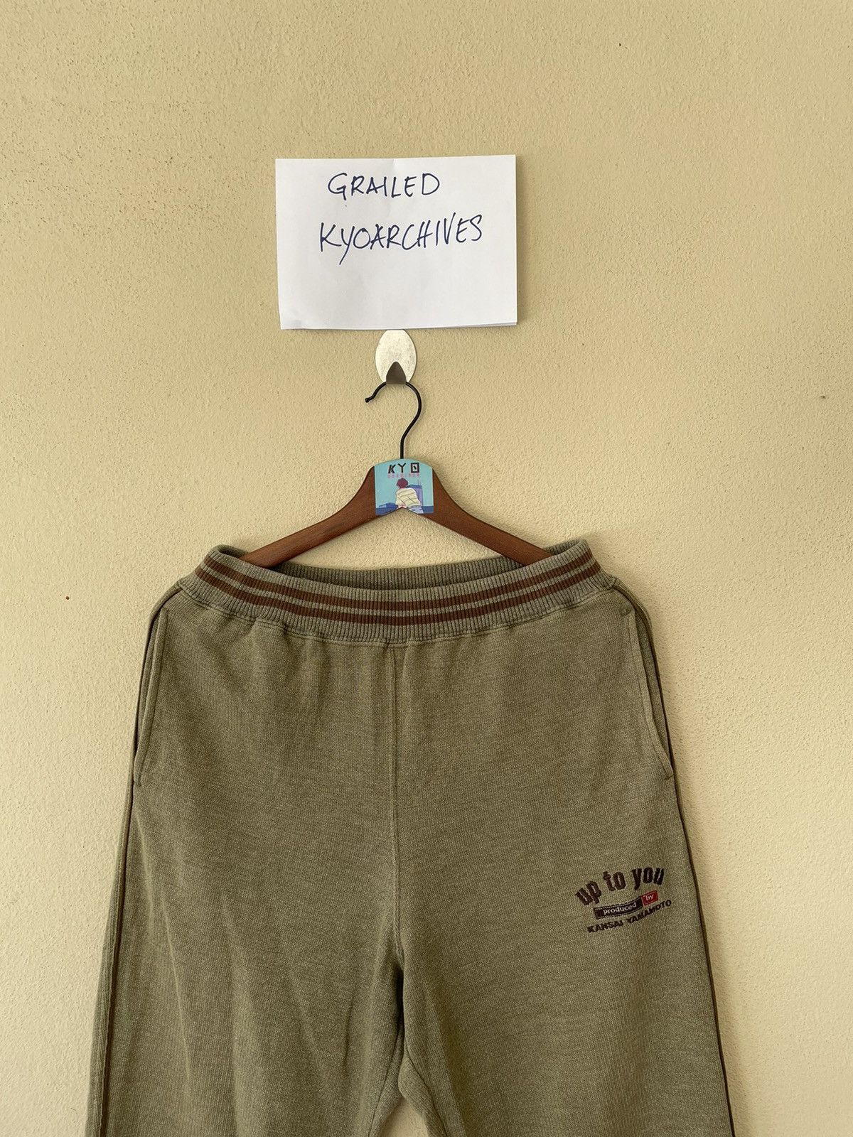 Kansai Yamamoto VINTAGE KANSAI YAMAMOTO UP TO YOU SWEATPANTS Size US 32 / EU 48 - 3 Thumbnail