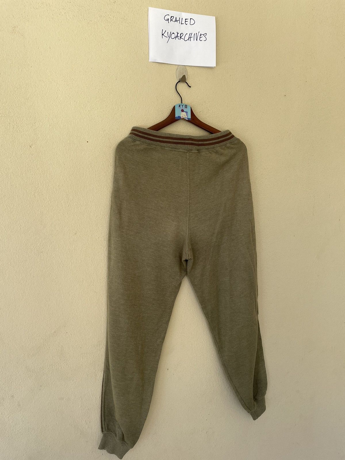 Kansai Yamamoto VINTAGE KANSAI YAMAMOTO UP TO YOU SWEATPANTS Size US 32 / EU 48 - 5 Thumbnail
