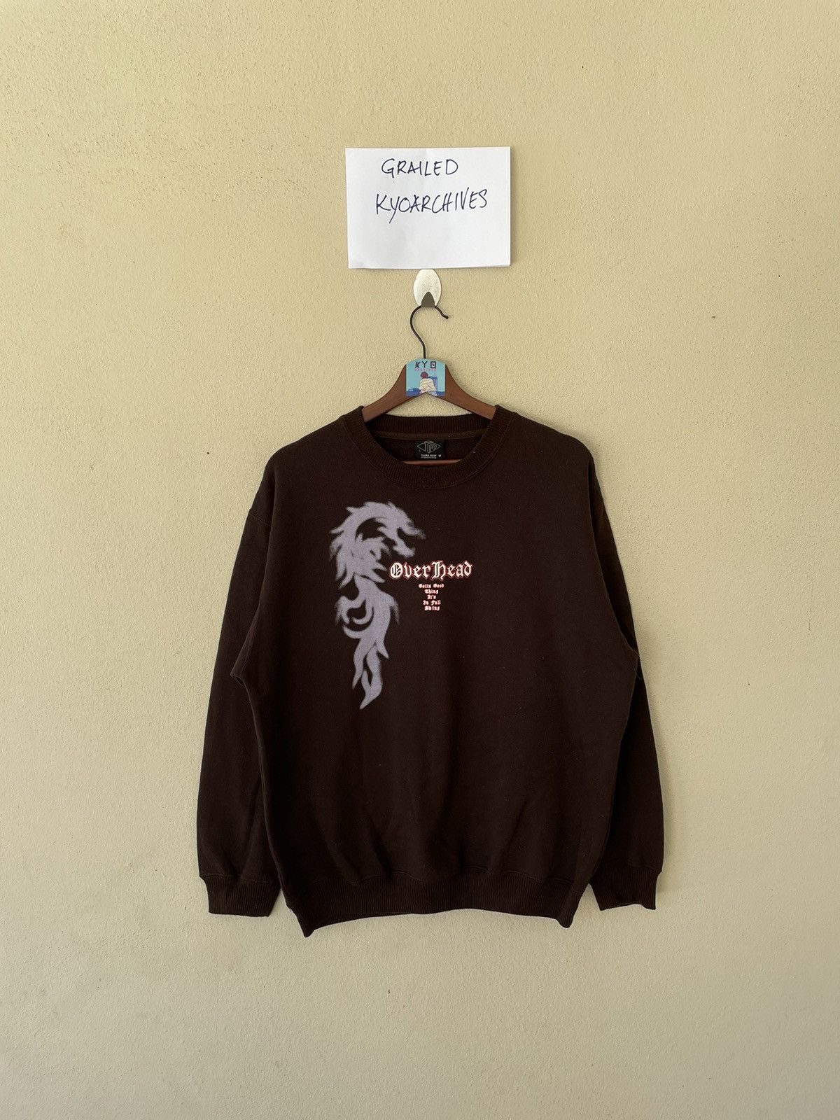 VINTAGE OVERHEAD DRAGON SWEATSHIRT