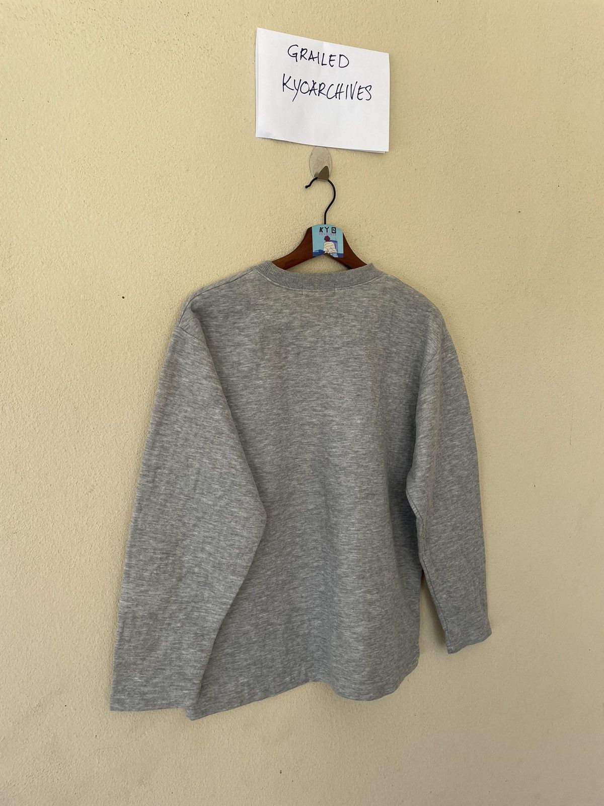 Lyle & Scott LYLE & SCOTT BLACK LABEL BIG LOGO SWEATSHIRT Size US S / EU 44-46 / 1 - 5 Thumbnail