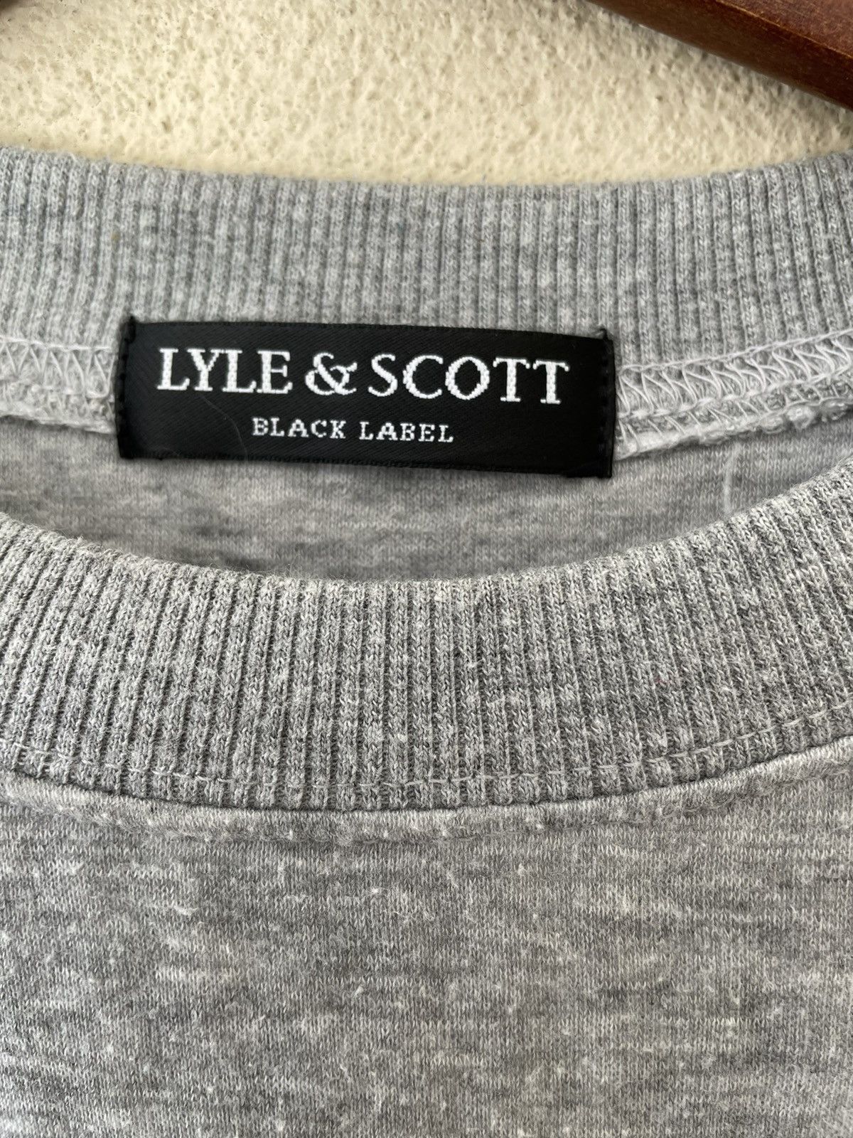 Lyle & Scott LYLE & SCOTT BLACK LABEL BIG LOGO SWEATSHIRT Size US S / EU 44-46 / 1 - 8 Thumbnail