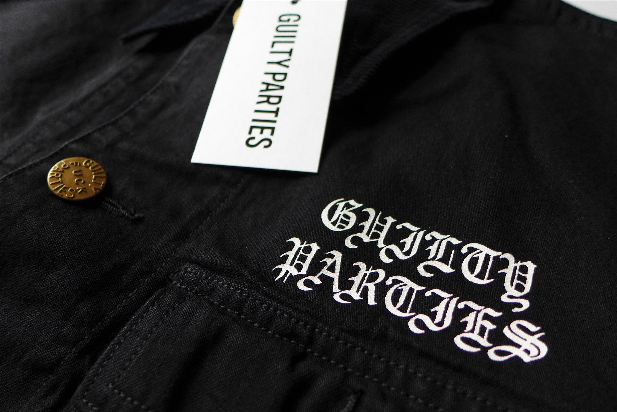 Wacko Maria Wacko Maria Coverall A Jacket (Type 2) - Black Denim Size US M / EU 48-50 / 2 - 9 Thumbnail