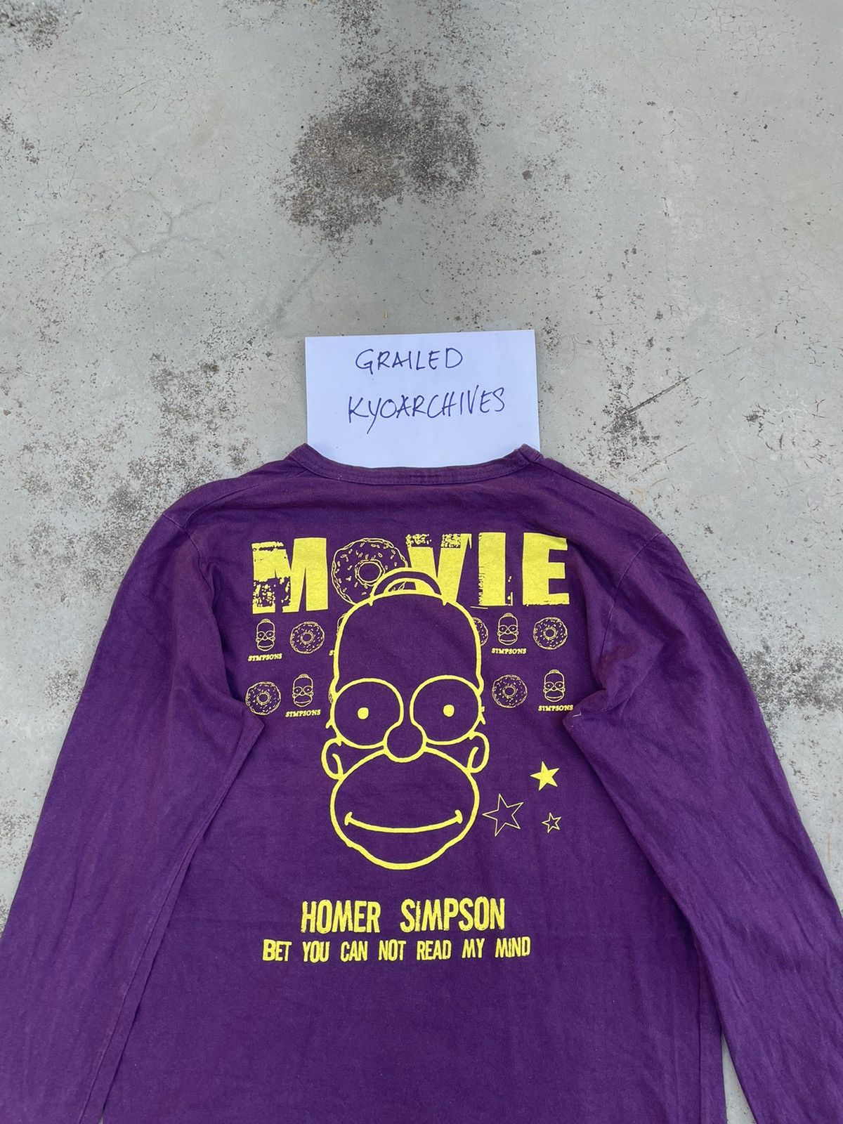 The Simpsons THE SIMPSONS MOVIE LONG SLEEVE Size US M / EU 48-50 / 2 - 4 Thumbnail