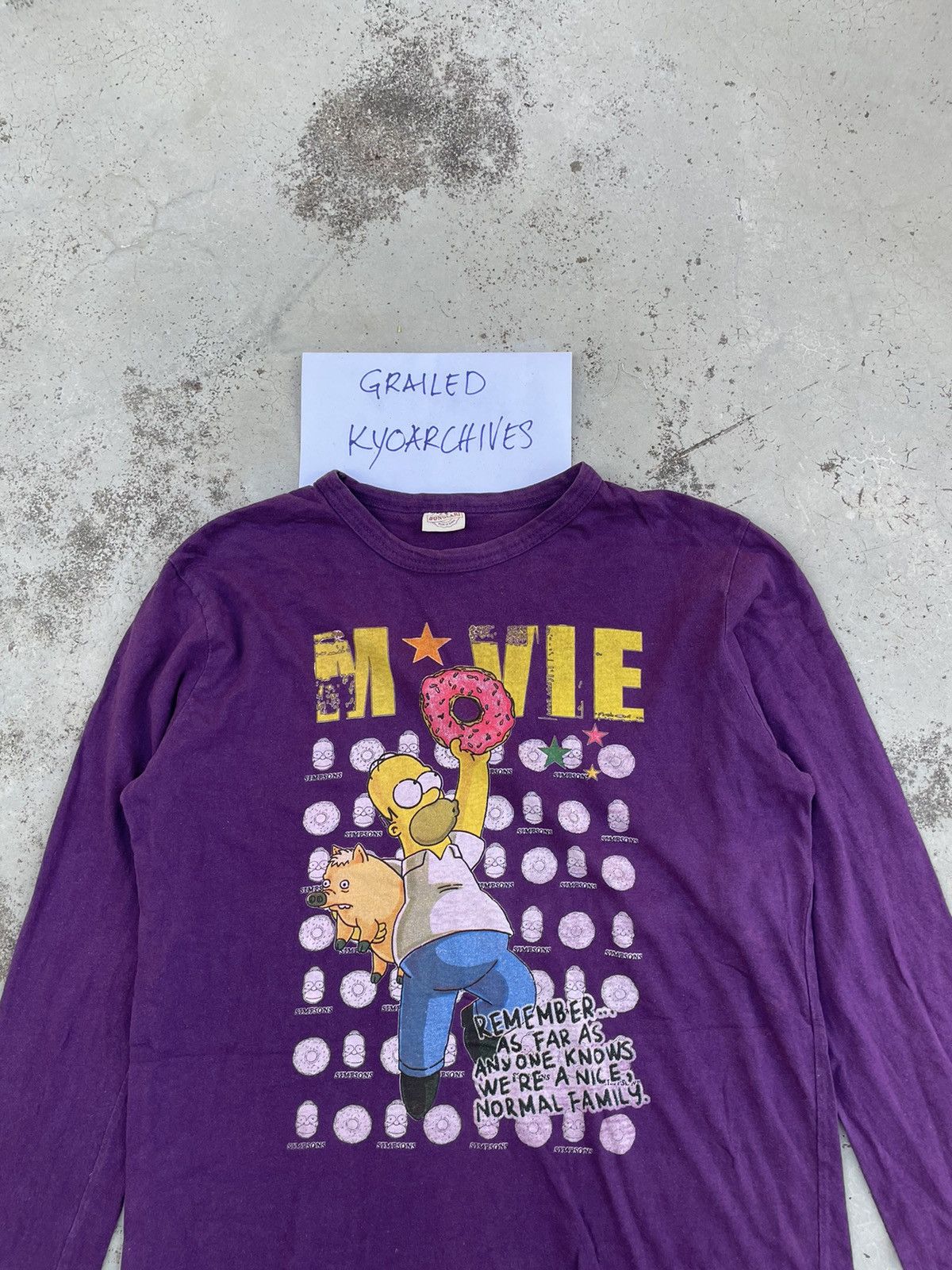 The Simpsons THE SIMPSONS MOVIE LONG SLEEVE Size US M / EU 48-50 / 2 - 3 Thumbnail