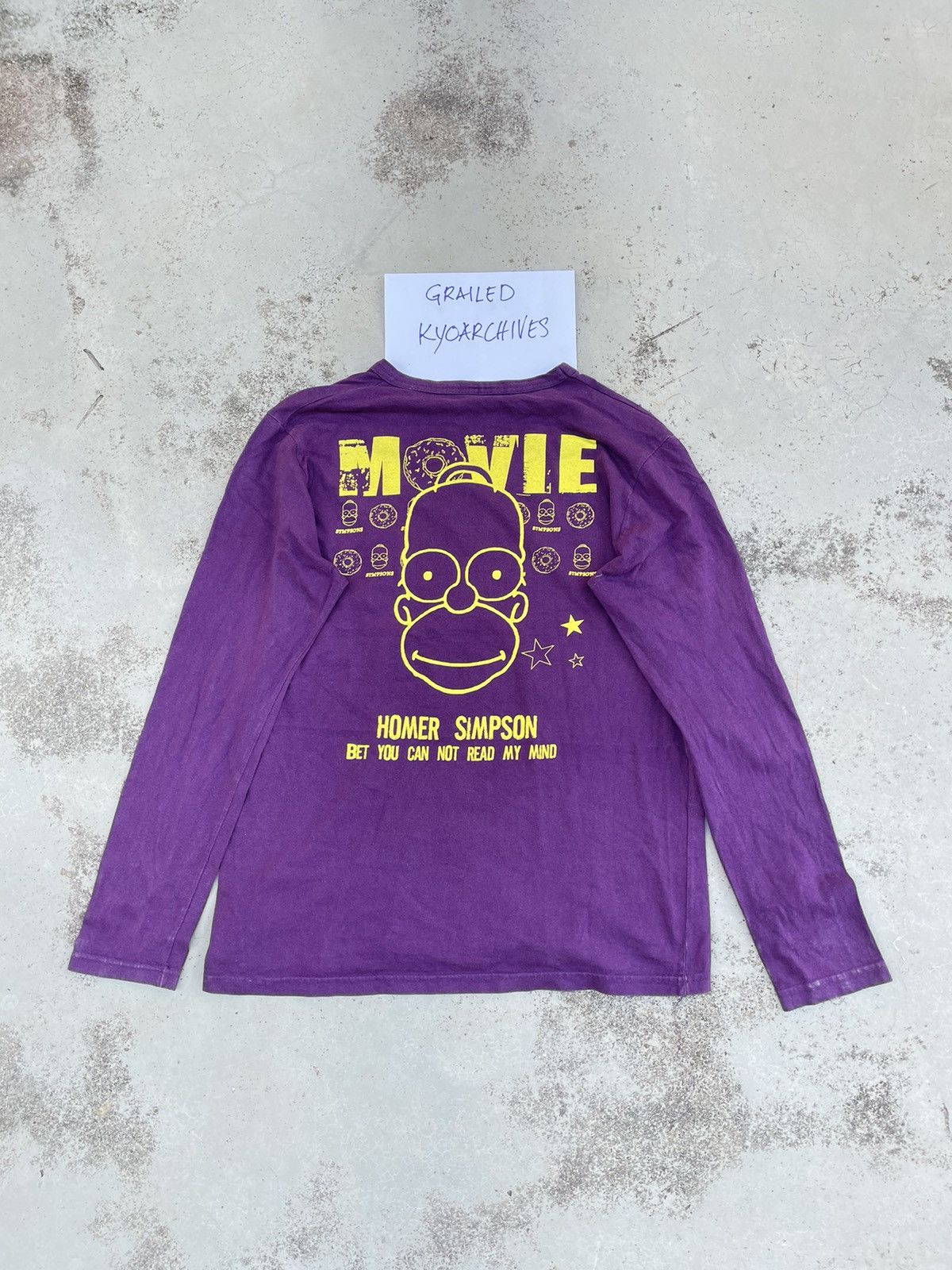 The Simpsons THE SIMPSONS MOVIE LONG SLEEVE Size US M / EU 48-50 / 2 - 2 Thumbnail