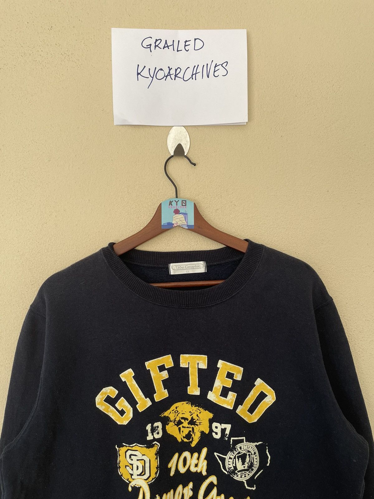 Japanese Brand VINTAGE GIFTED POWER GROW TIGER SWE Size US L / EU 52-54 / 3 - 3 Thumbnail
