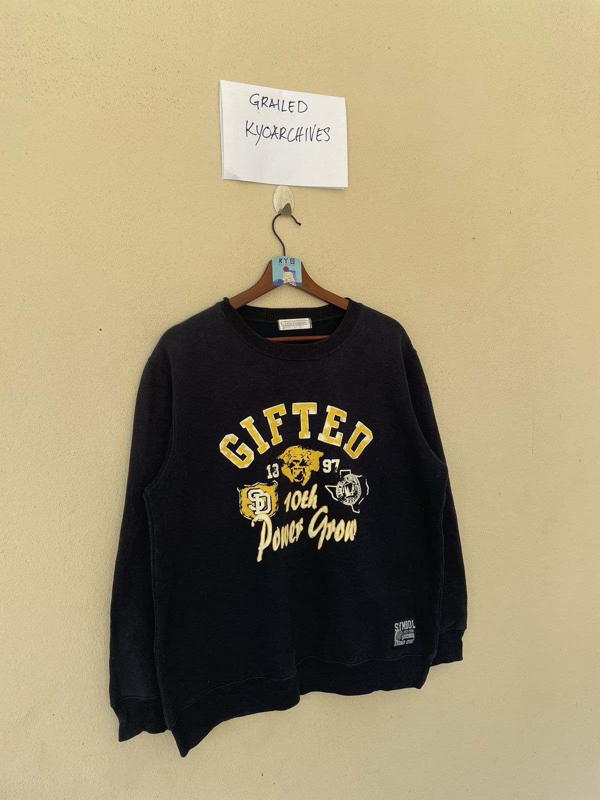 Japanese Brand VINTAGE GIFTED POWER GROW TIGER SWE Size US L / EU 52-54 / 3 - 2 Thumbnail