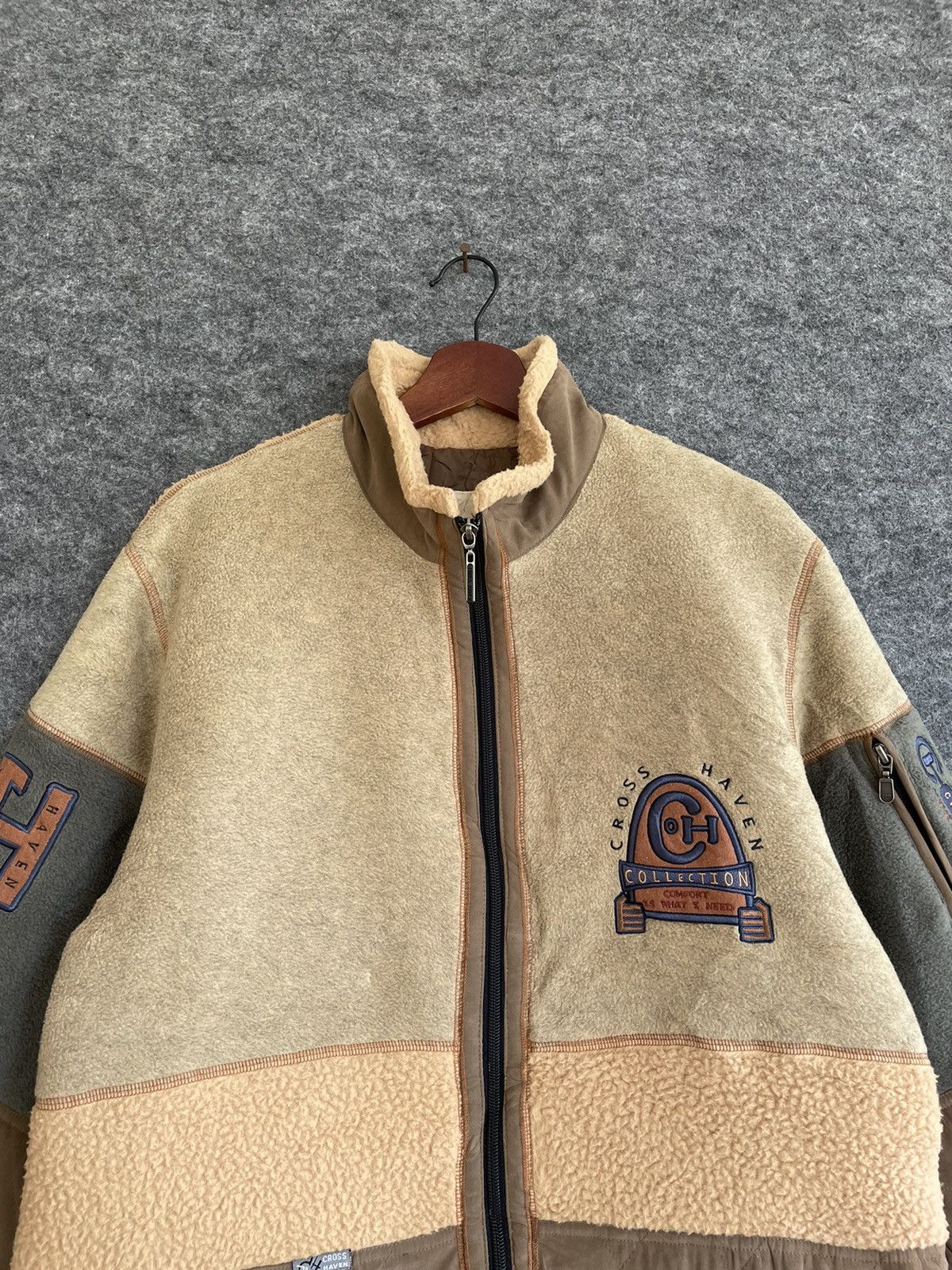 Haven VINTAGE CROSS HAVEN FLEECE JACKET Size US M / EU 48-50 / 2 - 2 Thumbnail