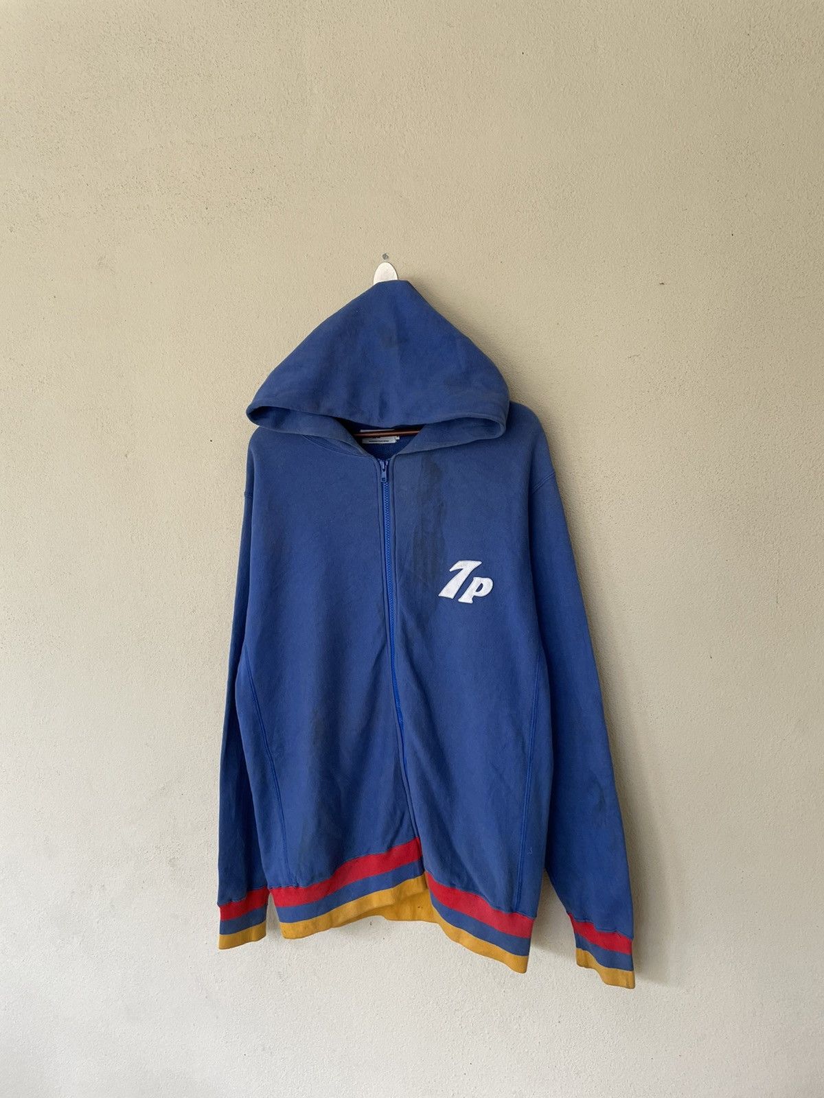 Japanese Brand × Vintage 7P TRANSPORT EXCEL DESIGN HOODIE Size US M / EU 48-50 / 2 - 2 Thumbnail