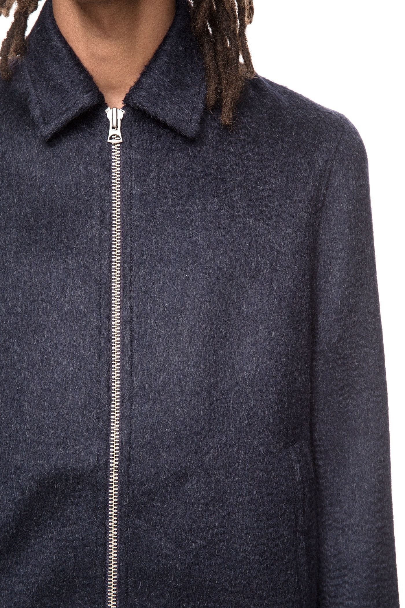 Our Legacy Our Legacy Coach Jacket - Pressed Cilium Navy Size US L / EU 52-54 / 3 - 6 Thumbnail