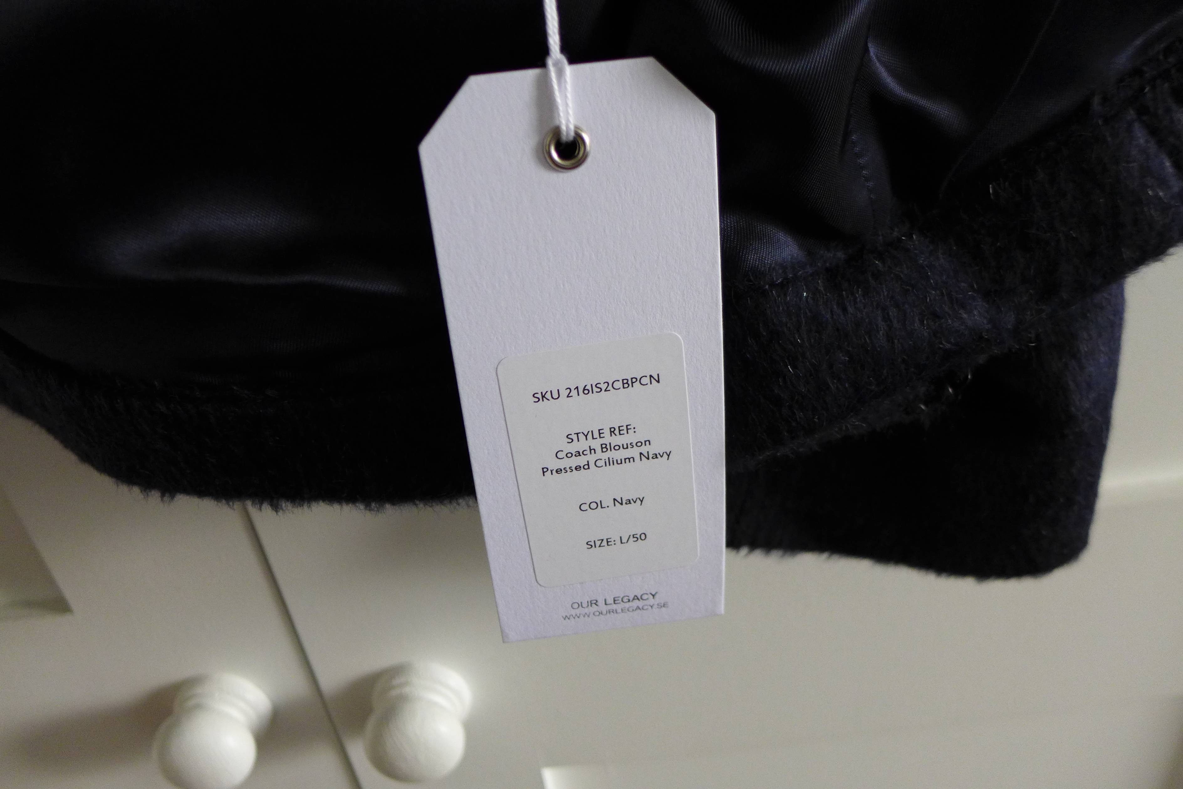 Our Legacy Our Legacy Coach Jacket - Pressed Cilium Navy Size US L / EU 52-54 / 3 - 13 Thumbnail