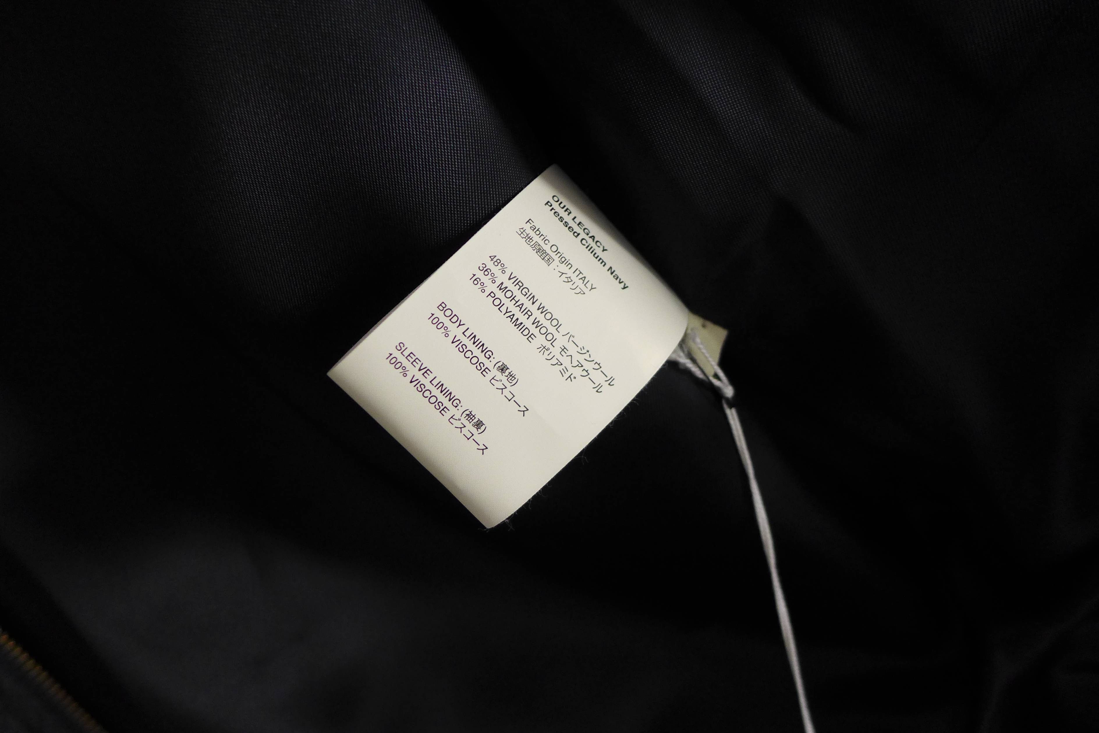 Our Legacy Our Legacy Coach Jacket - Pressed Cilium Navy Size US L / EU 52-54 / 3 - 14 Thumbnail