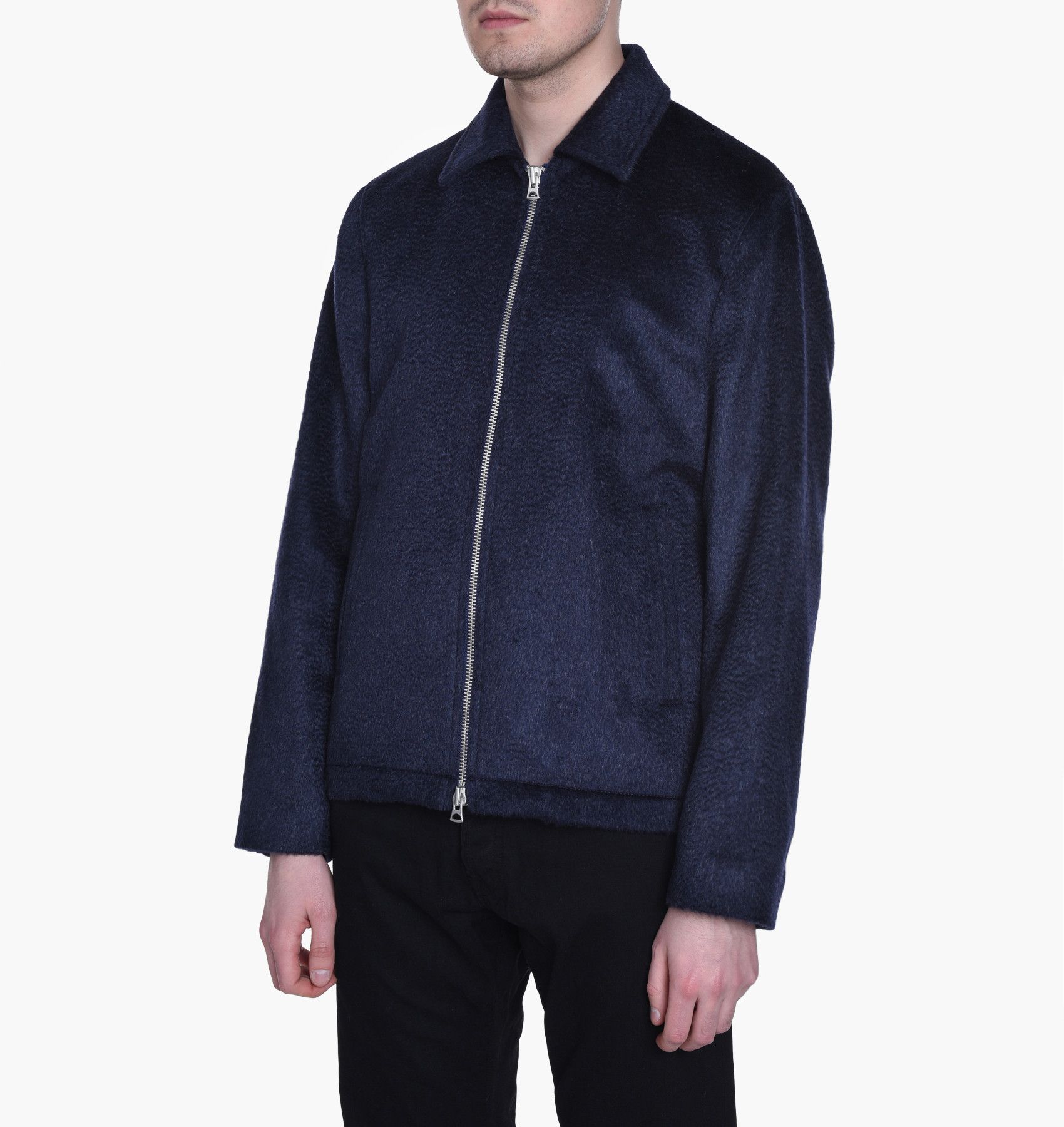 Our Legacy Our Legacy Coach Jacket - Pressed Cilium Navy Size US L / EU 52-54 / 3 - 8 Thumbnail