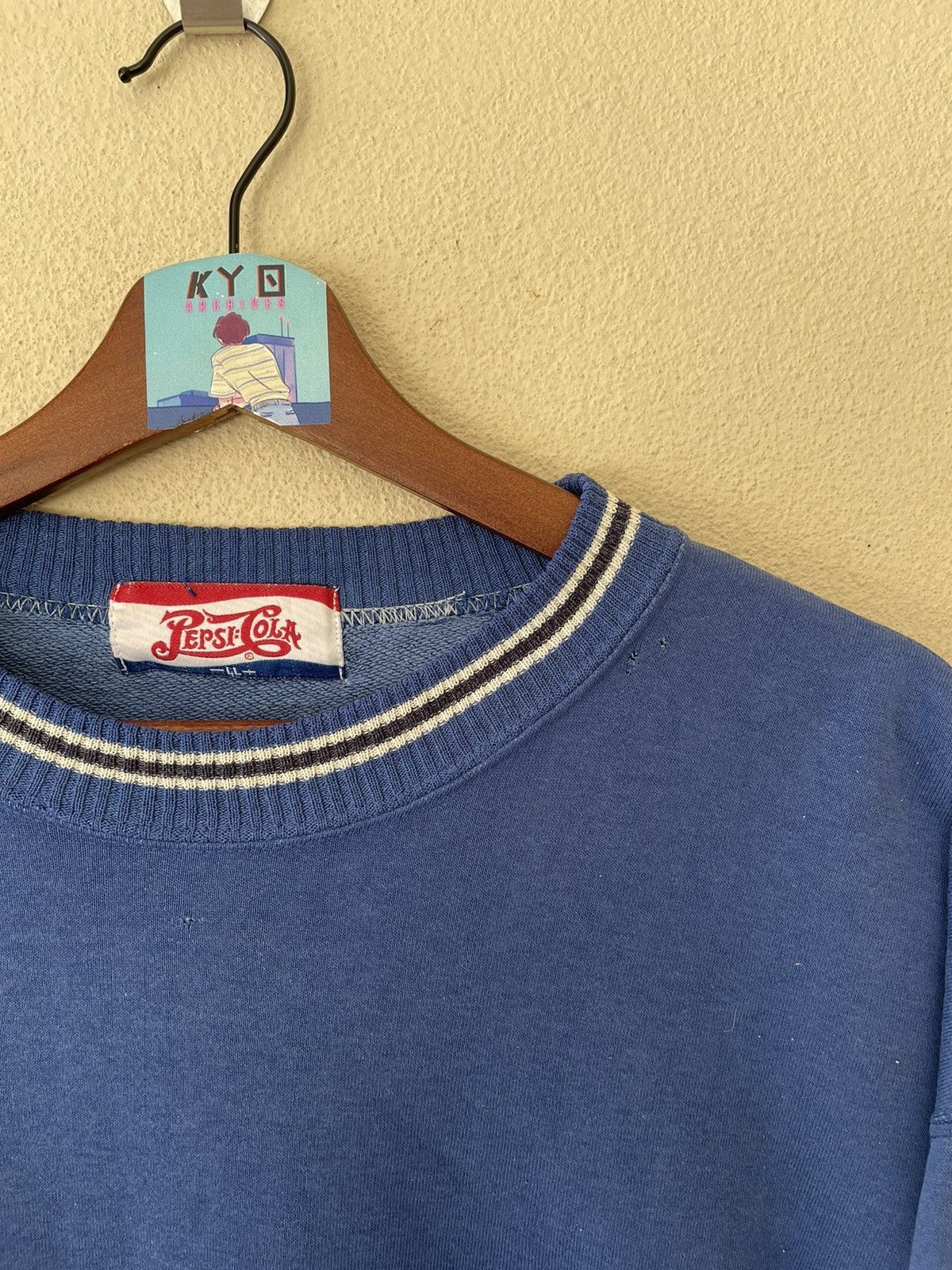 Pepsi × Vintage VINTAGE PEPSI-COLA SWEATSHIRT Size US L / EU 52-54 / 3 - 6 Thumbnail