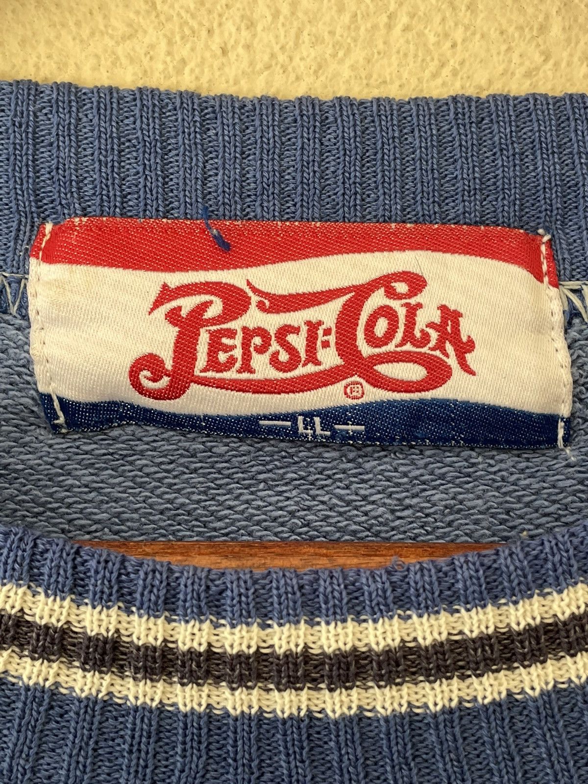 Pepsi × Vintage VINTAGE PEPSI-COLA SWEATSHIRT Size US L / EU 52-54 / 3 - 9 Thumbnail