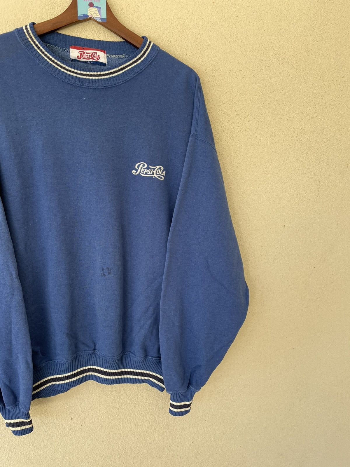 Pepsi × Vintage VINTAGE PEPSI-COLA SWEATSHIRT Size US L / EU 52-54 / 3 - 5 Thumbnail