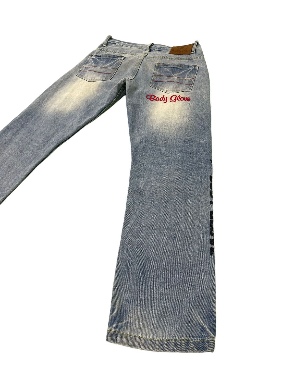 Body Glove Straight Jeans Body Glove Distress Low Rise 3🟦0 Size US 31 - 13 Thumbnail