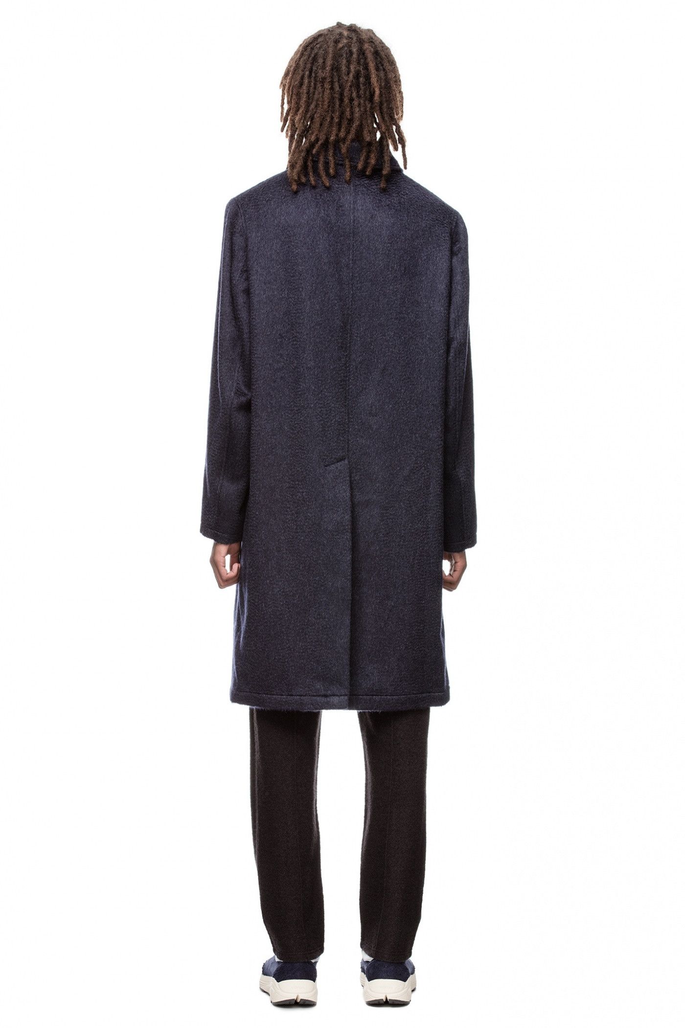 Our Legacy Our Legacy Car Coat - Pressed Cilium Navy Size US S / EU 44-46 / 1 - 4 Thumbnail
