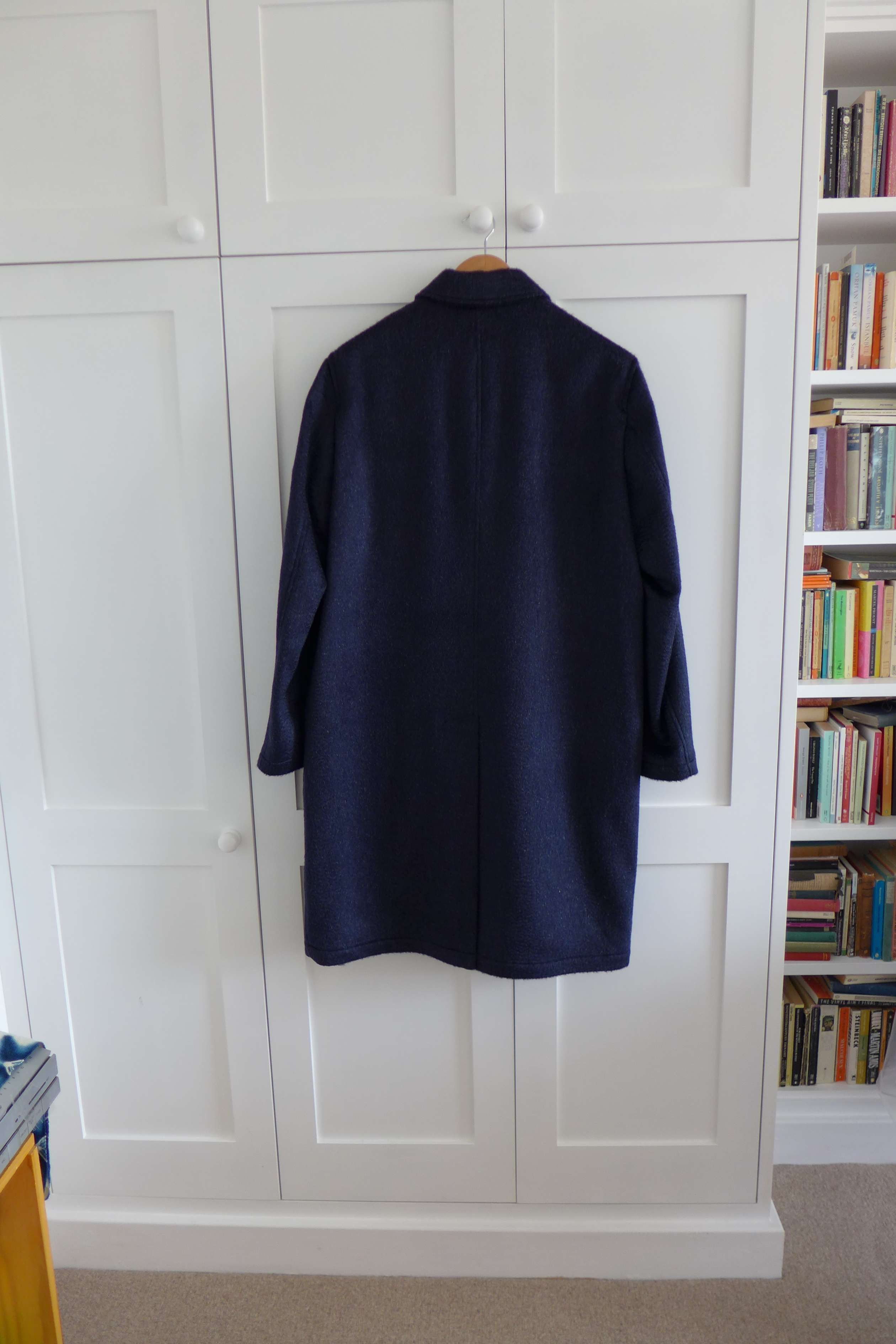 Our Legacy Our Legacy Car Coat - Pressed Cilium Navy Size US S / EU 44-46 / 1 - 8 Thumbnail