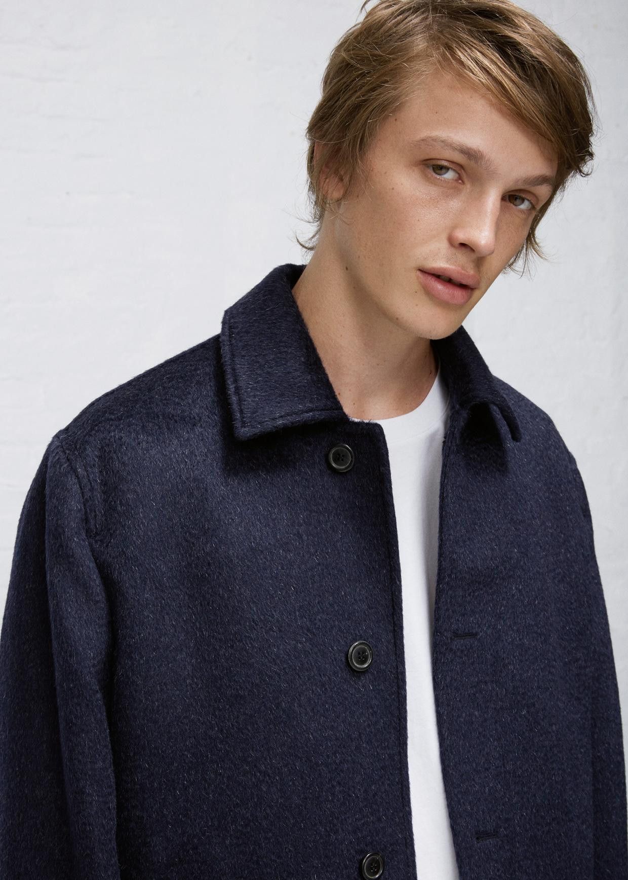Our Legacy Our Legacy Car Coat - Pressed Cilium Navy Size US S / EU 44-46 / 1 - 6 Thumbnail