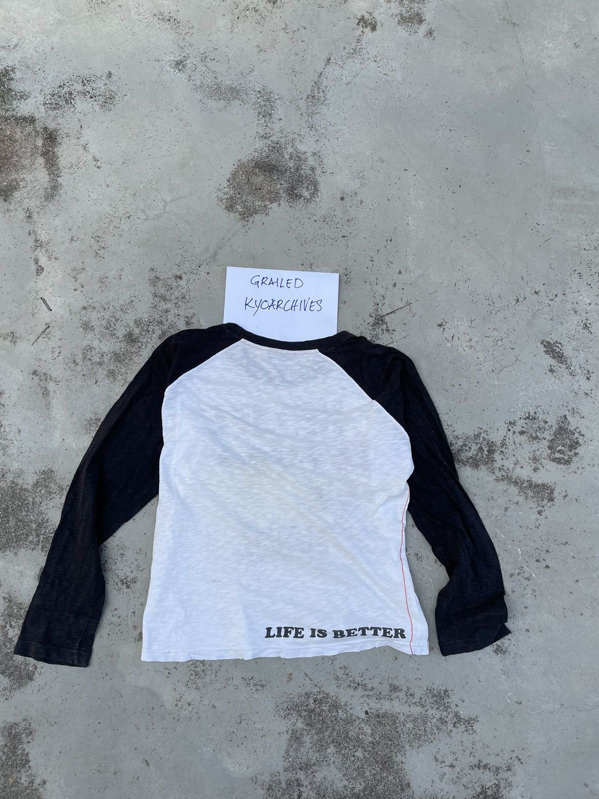 Japanese Brand THE LIFE IS UP AND DOWN LONG SLEEVE Size US M / EU 48-50 / 2 - 3 Thumbnail
