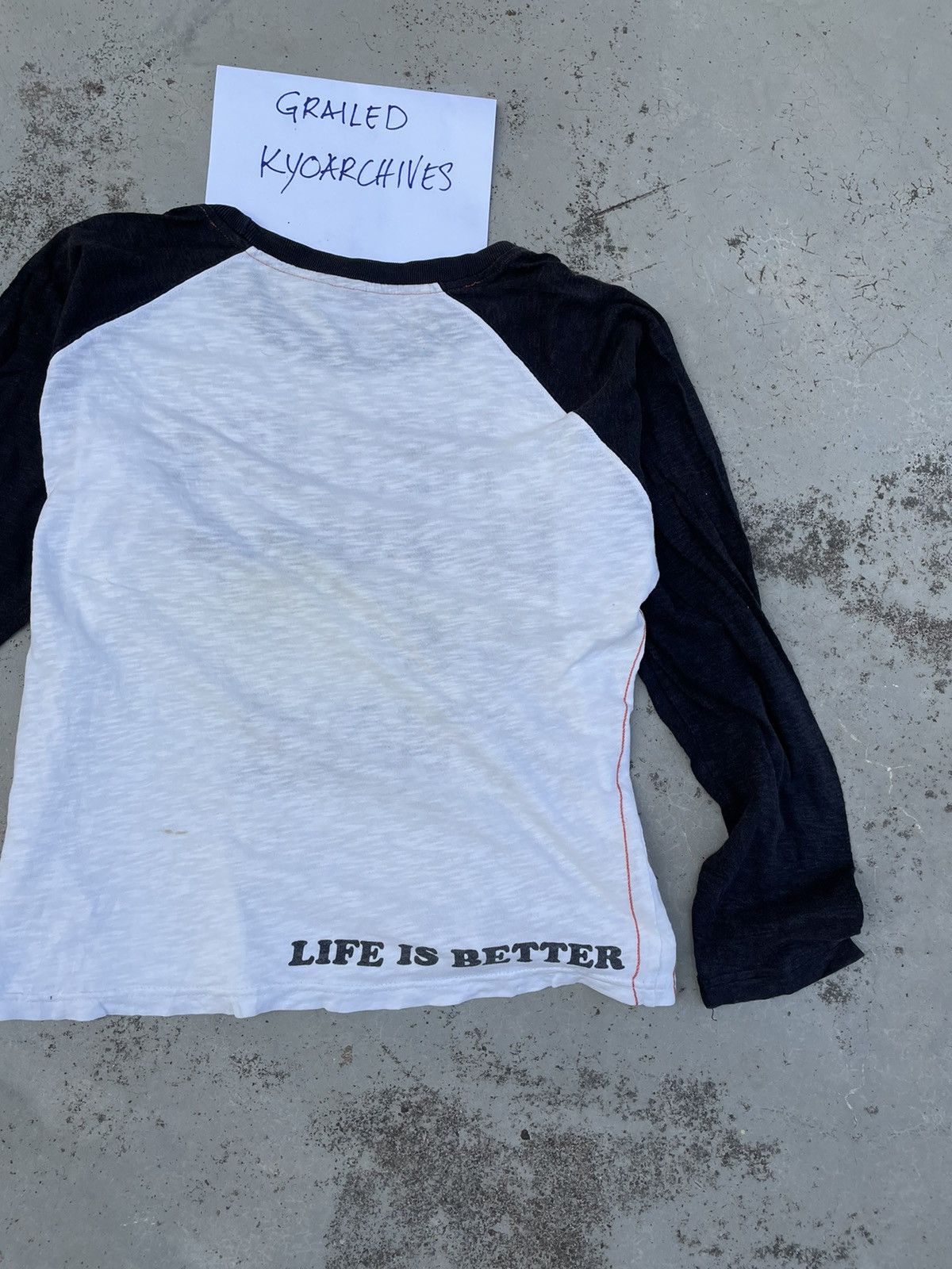 Japanese Brand THE LIFE IS UP AND DOWN LONG SLEEVE Size US M / EU 48-50 / 2 - 4 Thumbnail
