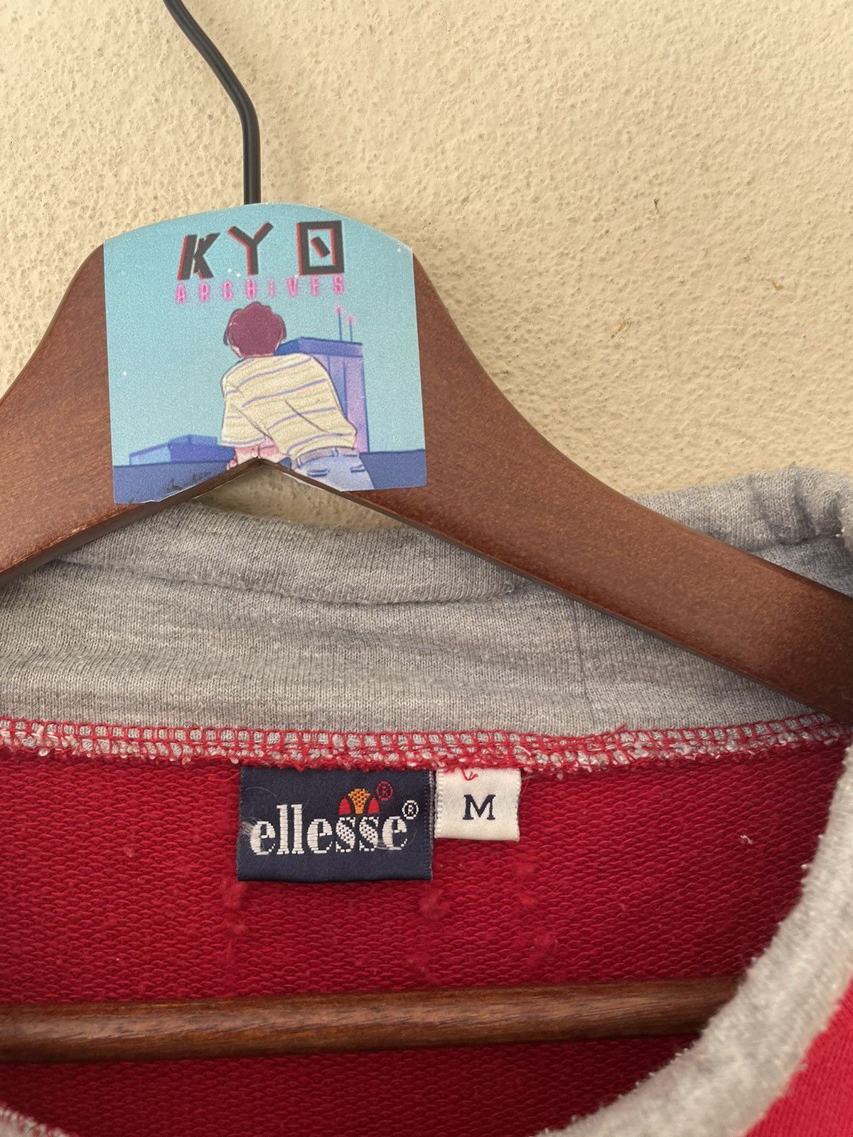 Ellesse × Vintage VINTAGE ELLESSE BIG LOGO SWEATSHIRT Size US M / EU 48-50 / 2 - 6 Thumbnail