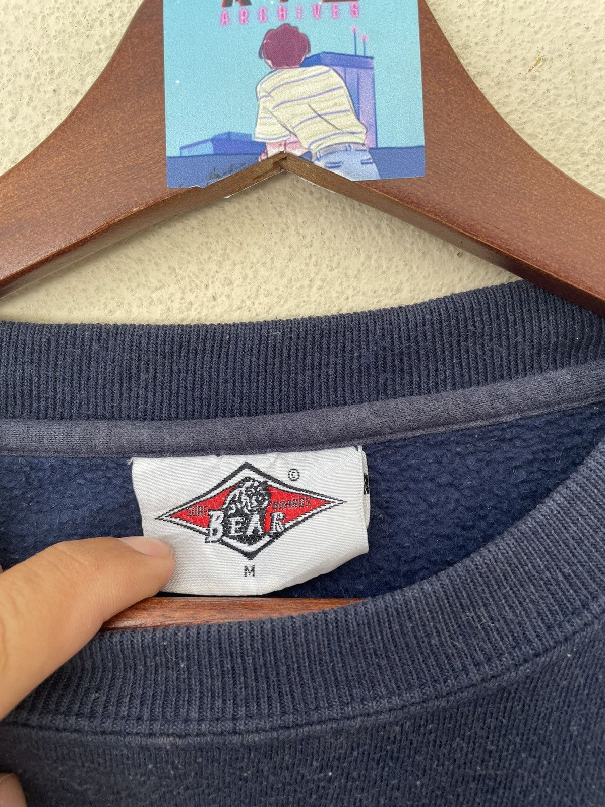 Vintage VINTAGE BEAR SURF BOARDS SWEATSHIRT Size US M / EU 48-50 / 2 - 9 Thumbnail