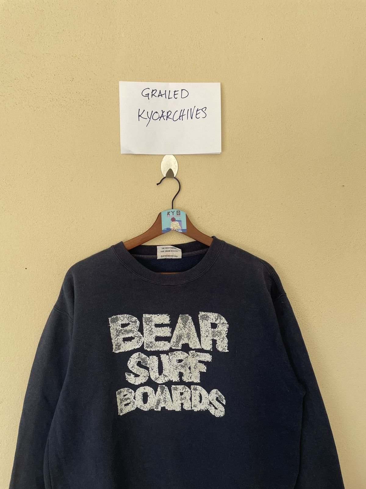 Vintage VINTAGE BEAR SURF BOARDS SWEATSHIRT Size US M / EU 48-50 / 2 - 3 Thumbnail