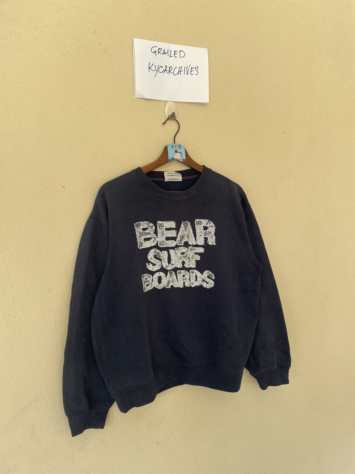 Vintage VINTAGE BEAR SURF BOARDS SWEATSHIRT Size US M / EU 48-50 / 2 - 2 Thumbnail
