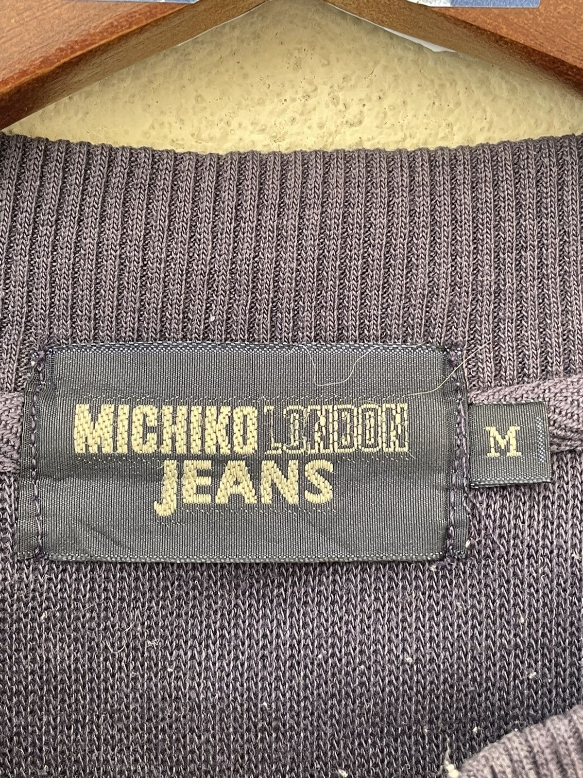 Michiko Koshino London VINTAGE EMBROIDERED MICHIKO LONDON JEANS SWEATSHIRT Size US M / EU 48-50 / 2 - 5 Thumbnail