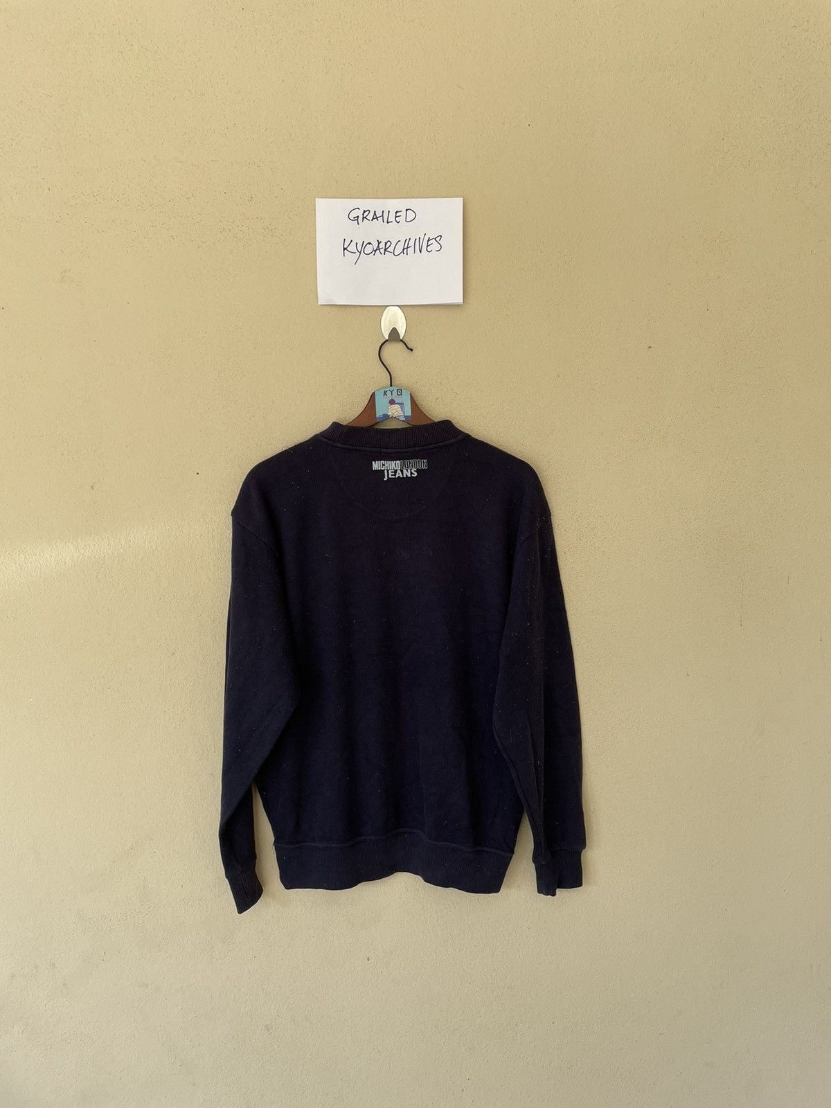 Michiko Koshino London VINTAGE EMBROIDERED MICHIKO LONDON JEANS SWEATSHIRT Size US M / EU 48-50 / 2 - 3 Thumbnail