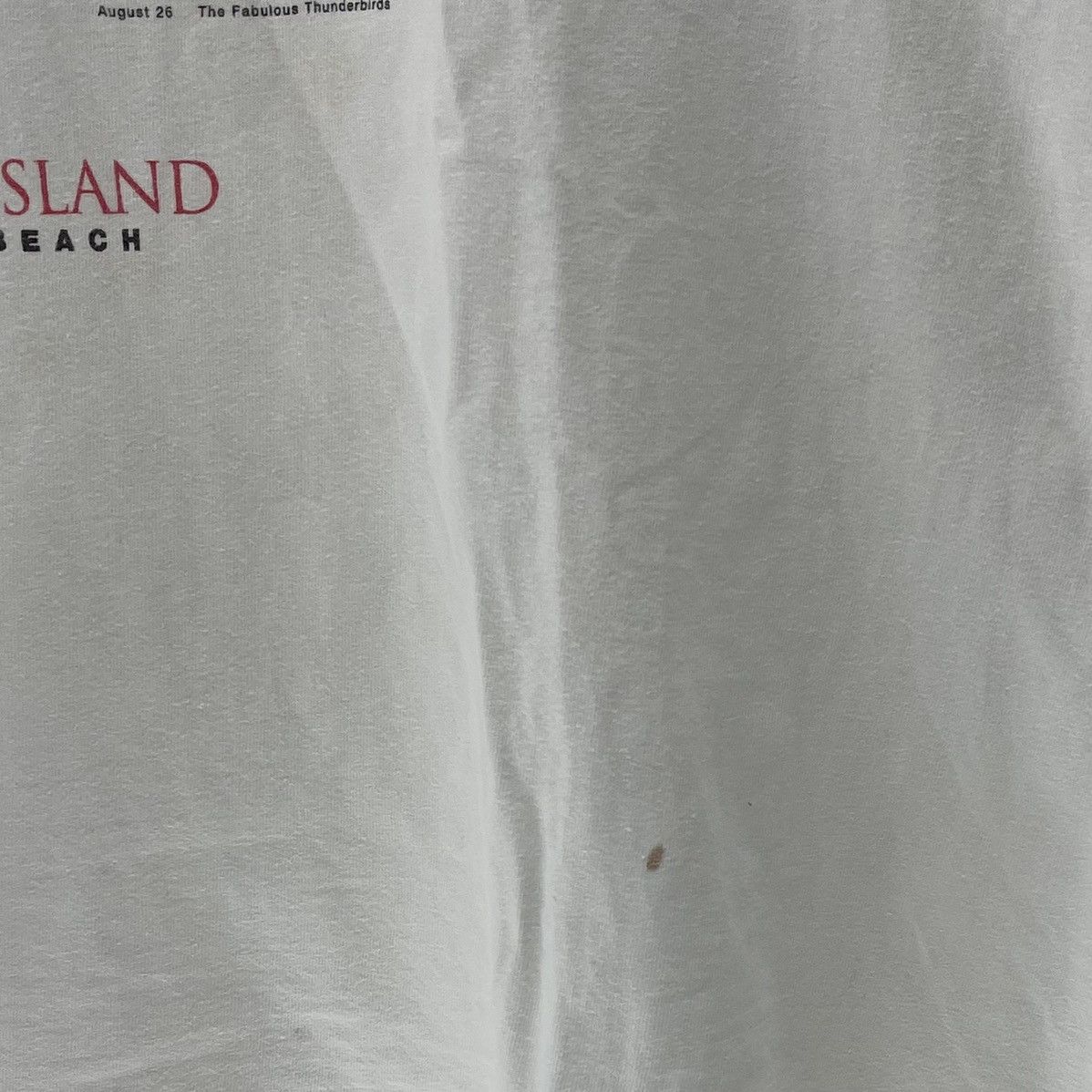 Band Tees Summer Music Festival 93 Vintage 90s Fashion Island Size US XL / EU 56 / 4 - 4 Thumbnail