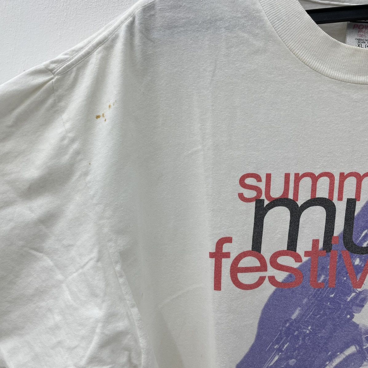Band Tees Summer Music Festival 93 Vintage 90s Fashion Island Size US XL / EU 56 / 4 - 3 Thumbnail