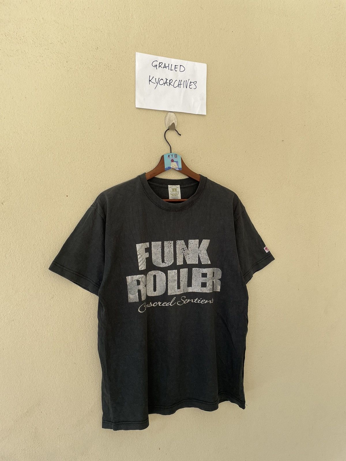 Japanese Brand CENSORED SENTIENT TEE Size US L / EU 52-54 / 3 - 2 Thumbnail