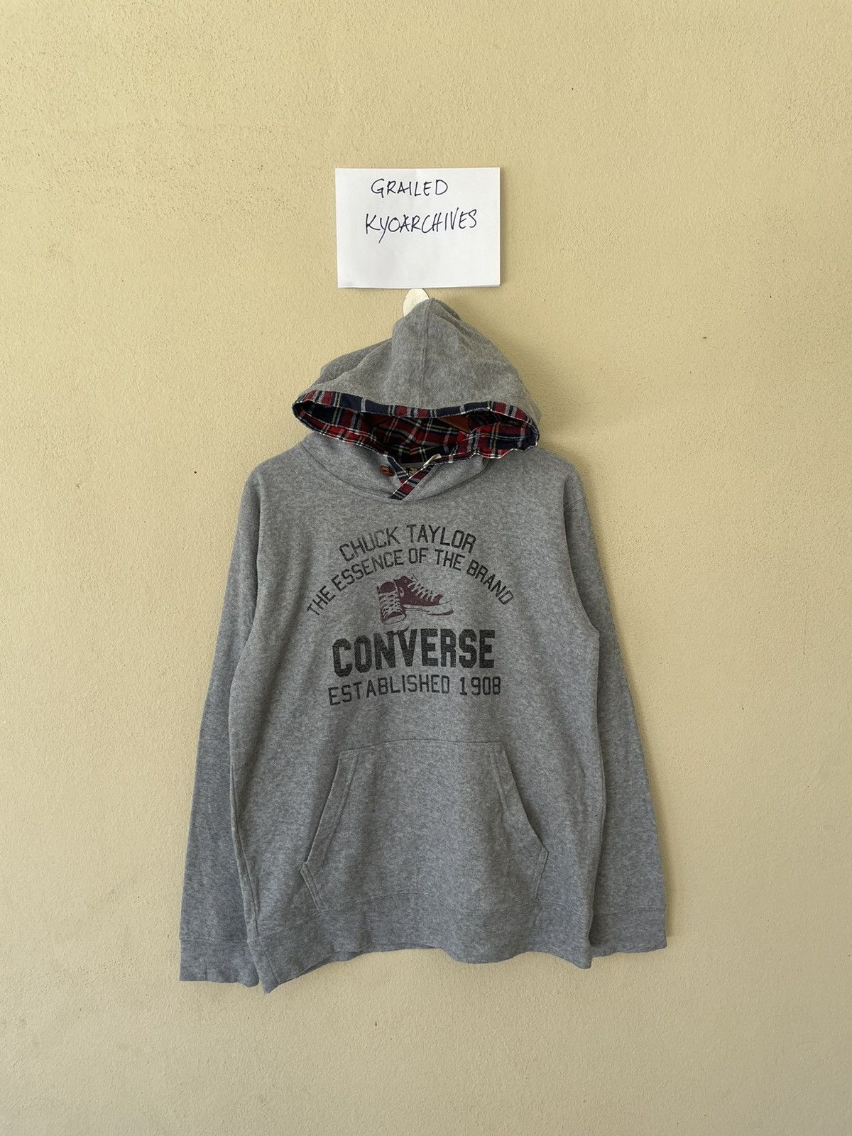Converse CONVERSE CHUCK TAYLOR BIG LOGOS HOODIE Size US L / EU 52-54 / 3 - 1 Thumbnail