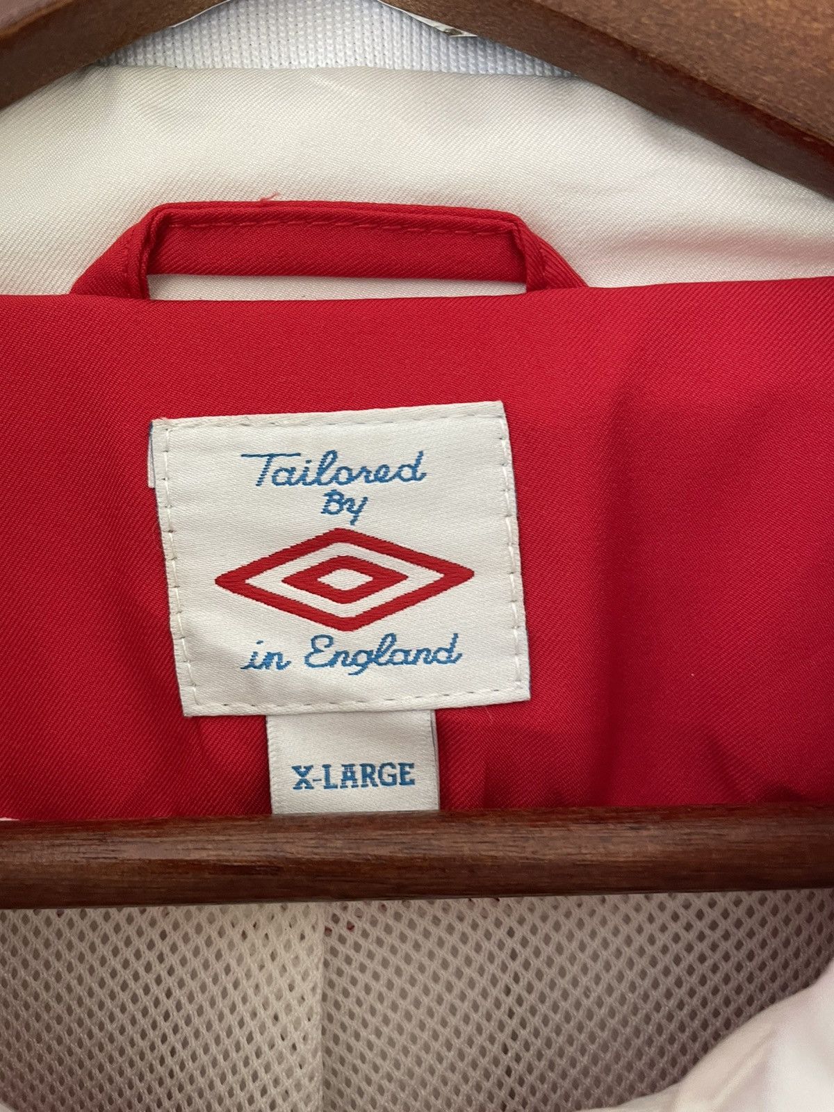 Umbro × Vintage VINTAGE ENGLAND SOCCER TEAM JACKET TAILORED IN ENGLAND Size US XL / EU 56 / 4 - 9 Thumbnail