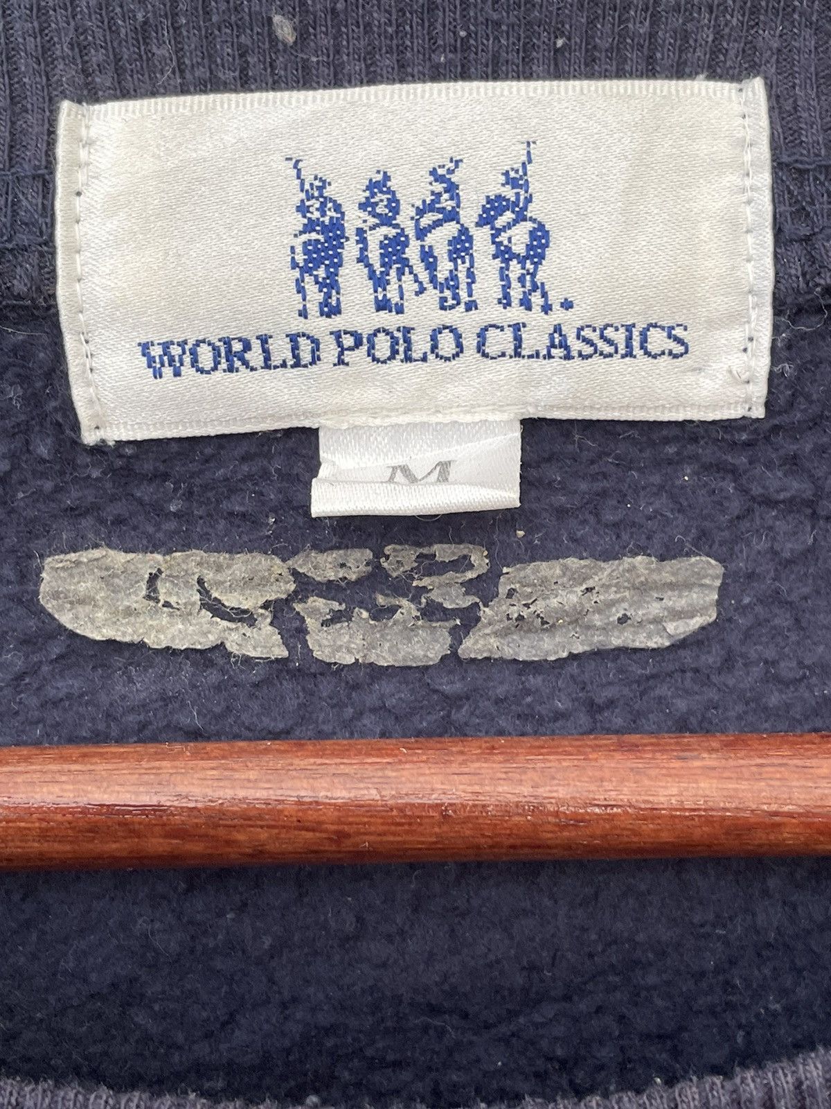 Japanese Brand × Vintage VINTAGE WORLD POLO CLASSIC SWEATSHIRT Size US M / EU 48-50 / 2 - 5 Thumbnail