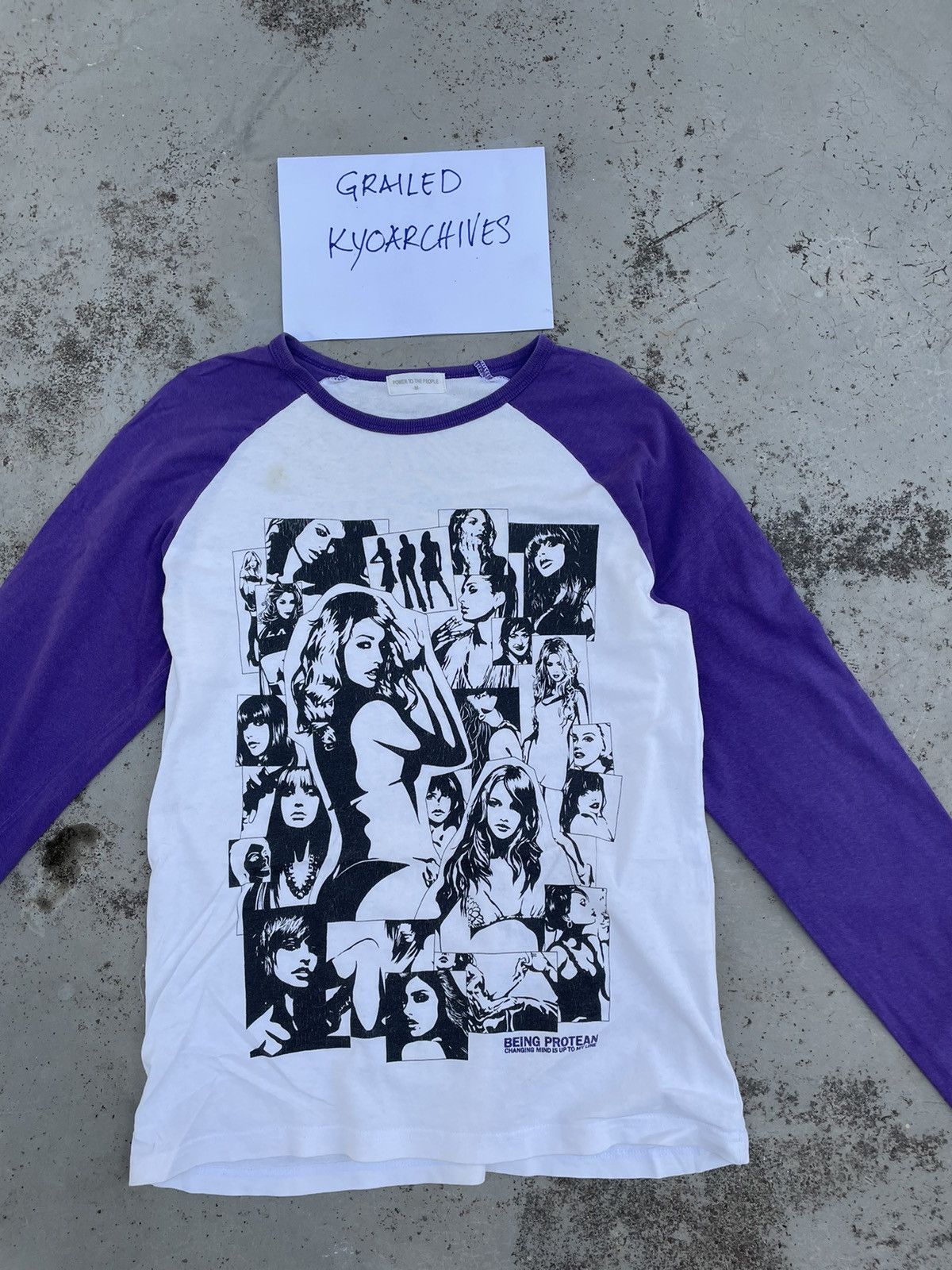 If Six Was Nine POWER TO THE PEOPLE SEXY GIRL LONG SLEEVE Size US M / EU 48-50 / 2 - 2 Thumbnail