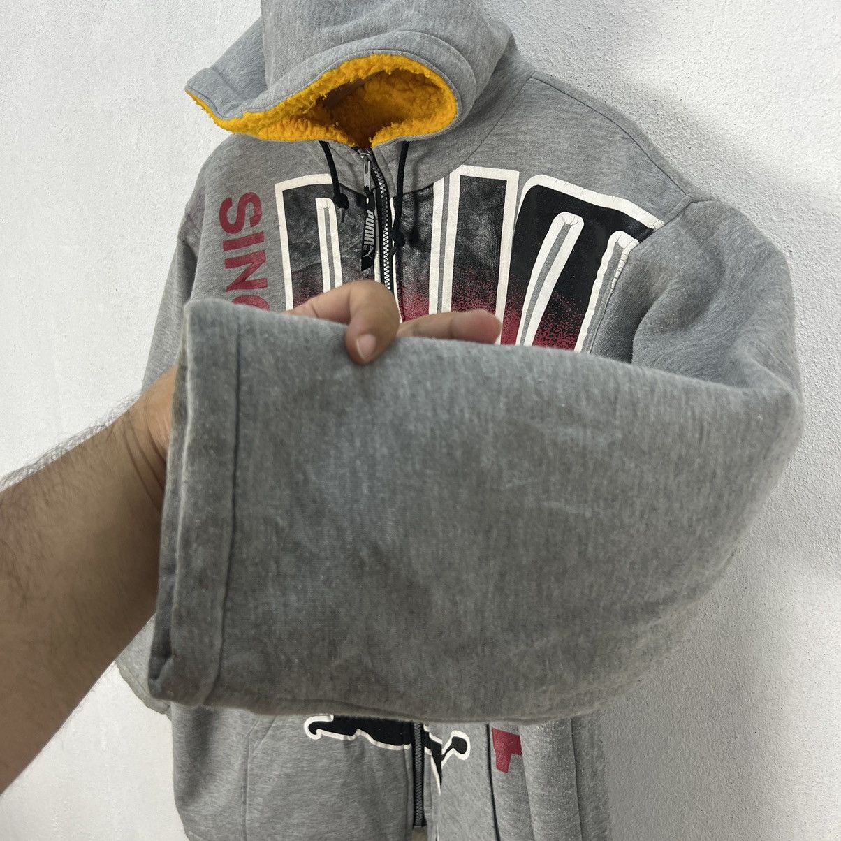 Japanese Brand VINTAGE PUMA HOODIE JACKET BIG LOGO STREETWEAR STYLE WEAR Size US M / EU 48-50 / 2 - 7 Thumbnail
