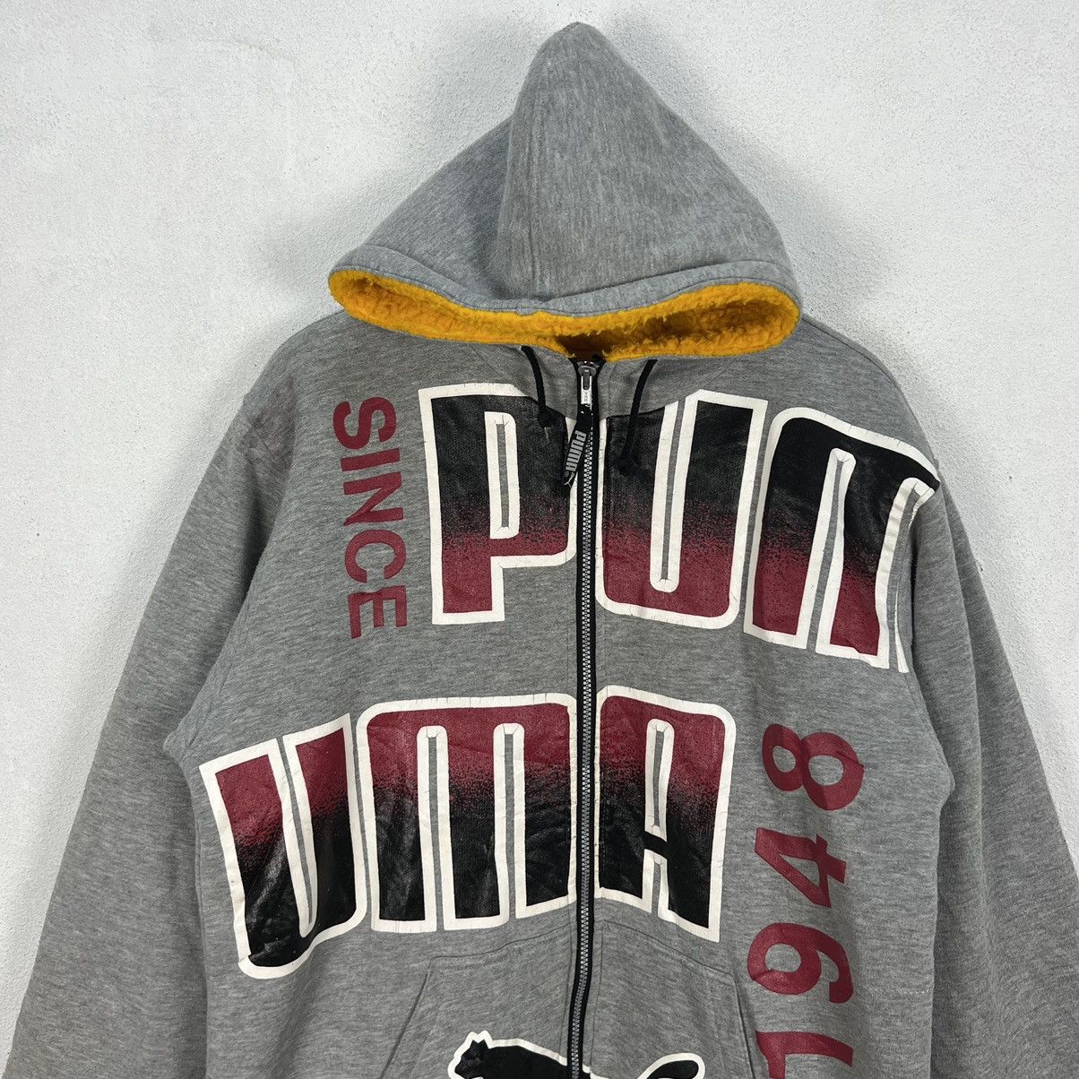 Japanese Brand VINTAGE PUMA HOODIE JACKET BIG LOGO STREETWEAR STYLE WEAR Size US M / EU 48-50 / 2 - 3 Thumbnail