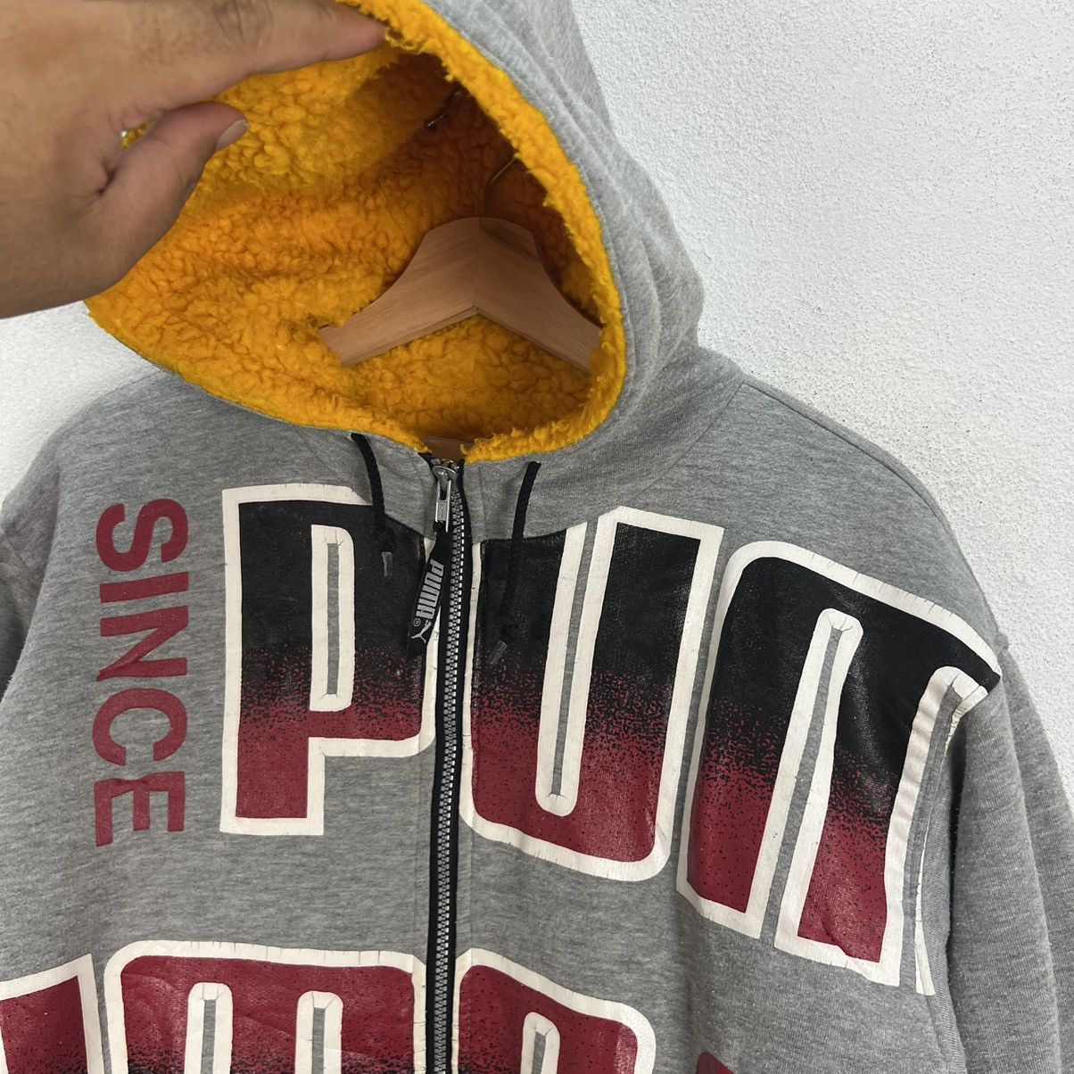 Japanese Brand VINTAGE PUMA HOODIE JACKET BIG LOGO STREETWEAR STYLE WEAR Size US M / EU 48-50 / 2 - 6 Thumbnail