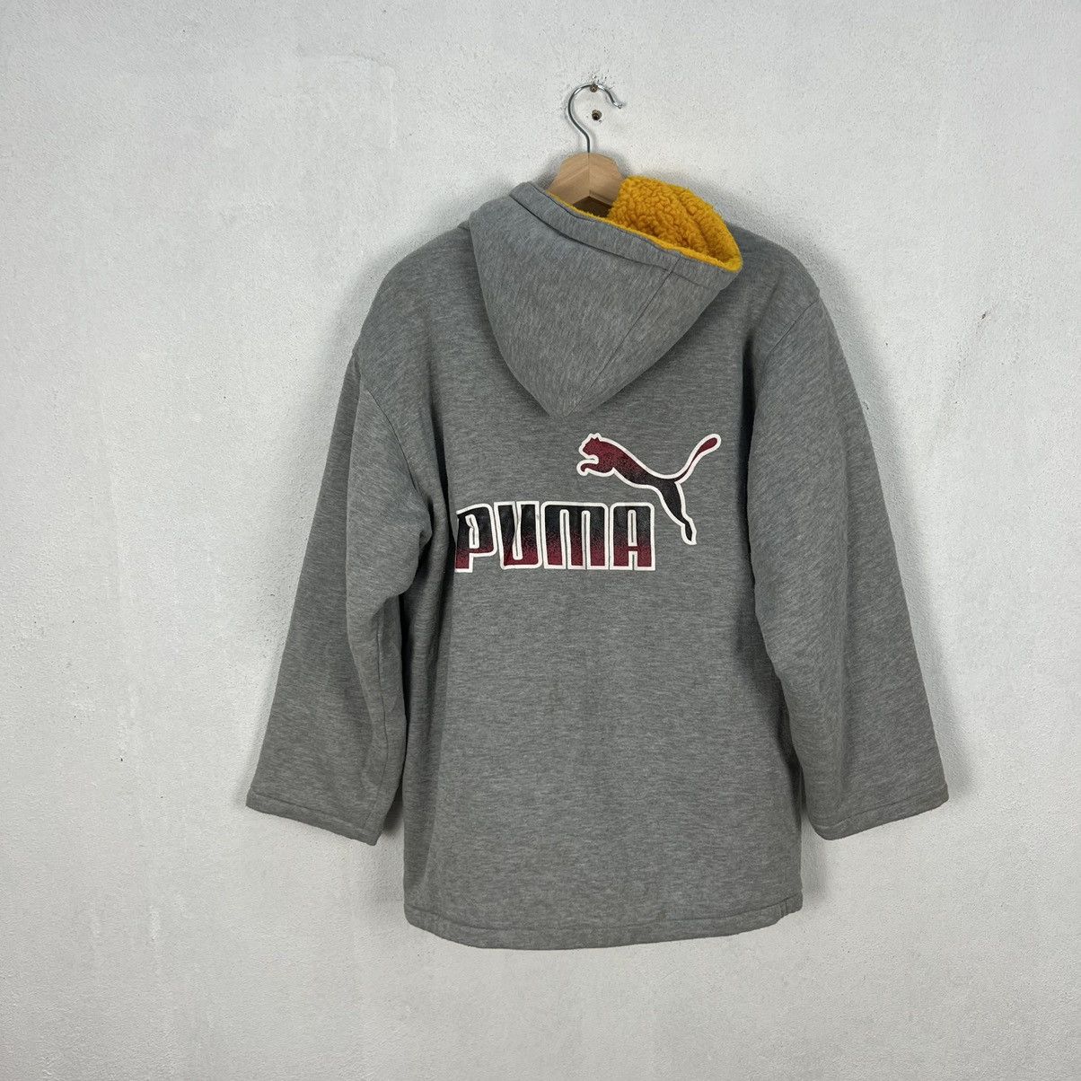 Japanese Brand VINTAGE PUMA HOODIE JACKET BIG LOGO STREETWEAR STYLE WEAR Size US M / EU 48-50 / 2 - 10 Thumbnail