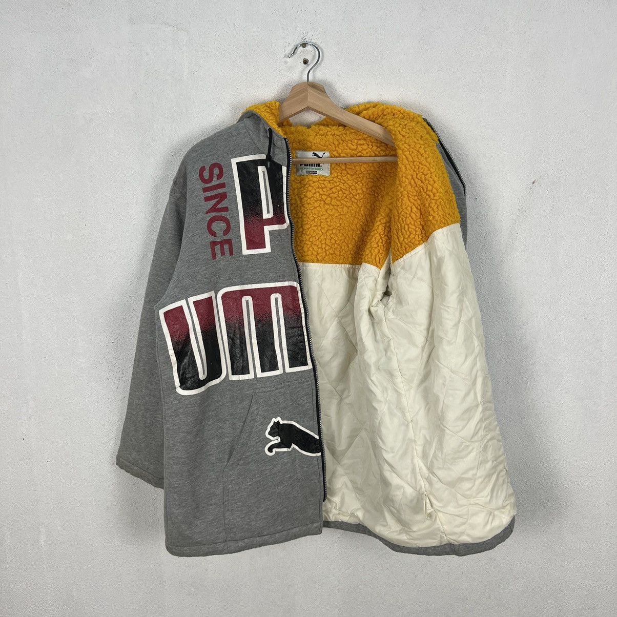 Japanese Brand VINTAGE PUMA HOODIE JACKET BIG LOGO STREETWEAR STYLE WEAR Size US M / EU 48-50 / 2 - 12 Thumbnail