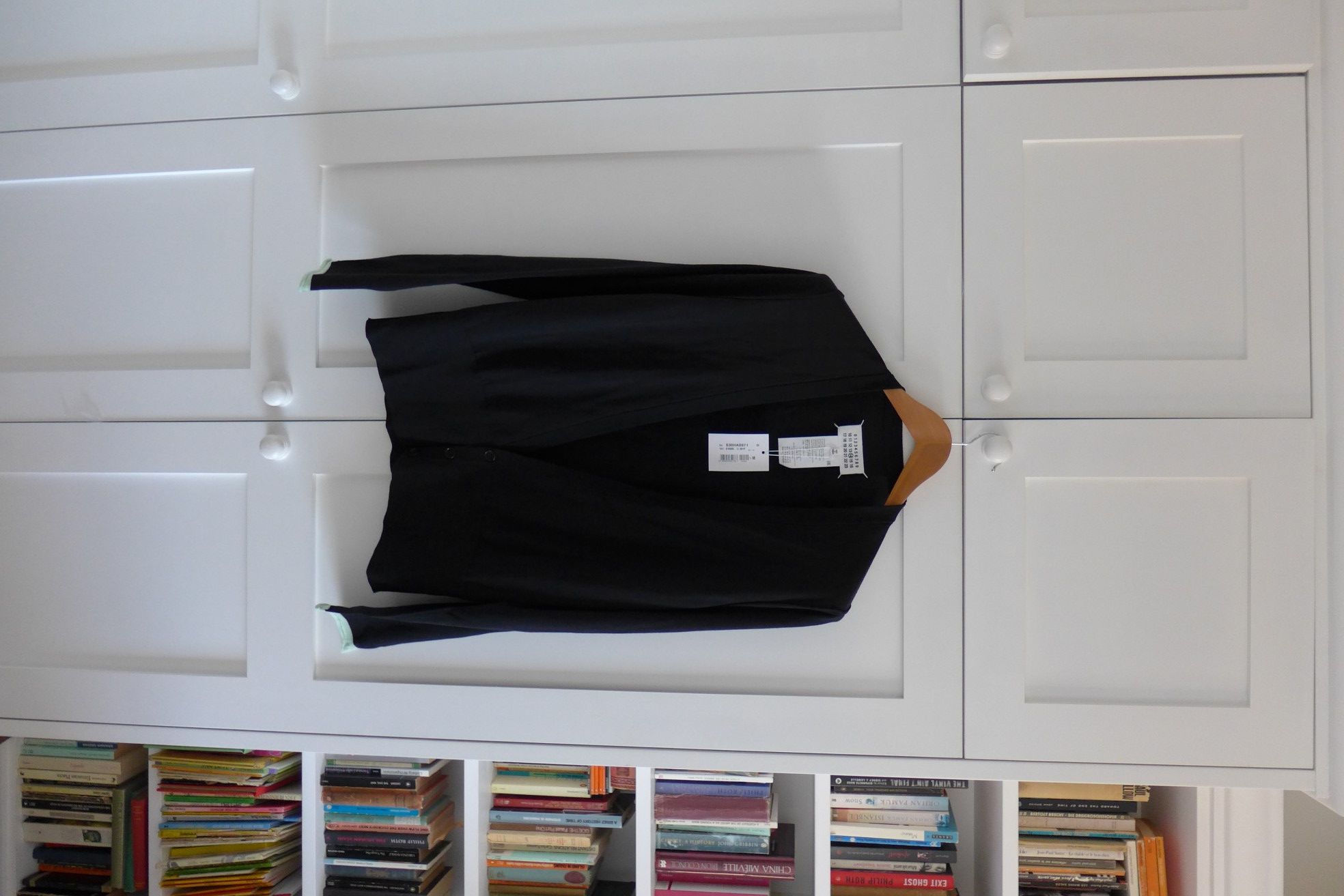 image of Maison Margiela Margiela Fw17 Deep V Neck Cardigan - Black Wool, Men's (Size Medium)